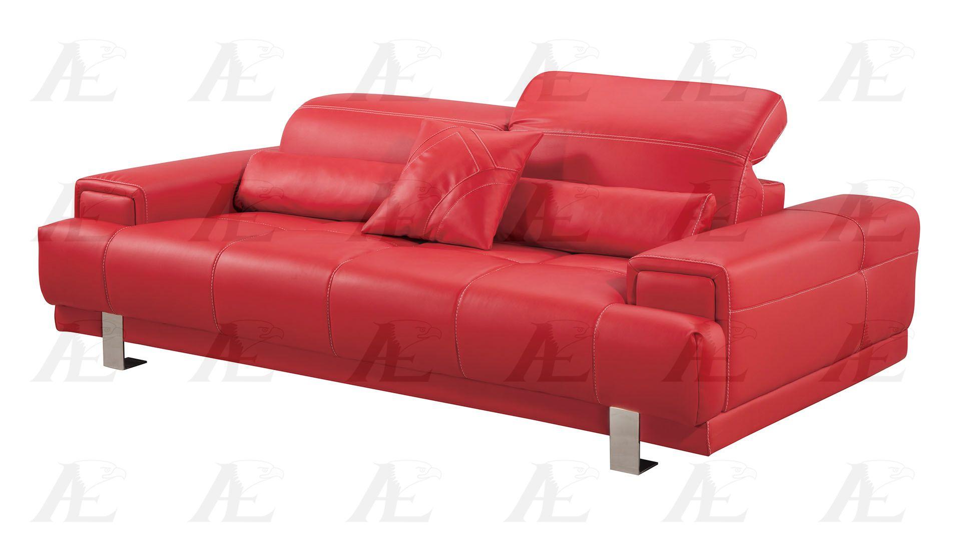 

    
American Eagle Furniture AE606-RED Sofa Loveseat and Chair Set Red AE606-RED-Set-4
