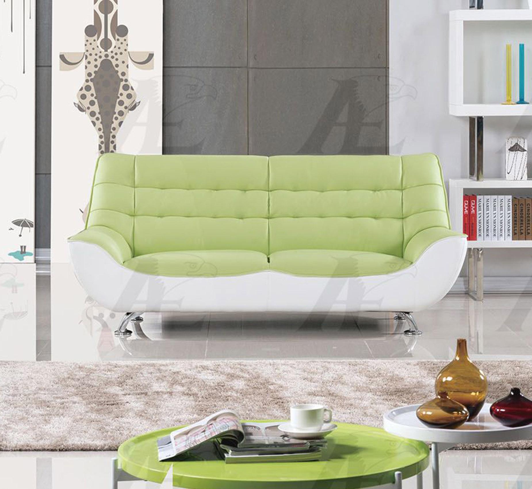 

    
American Eagle Furniture AE612-GN.W Sofa Green/White AE612-GN.W
