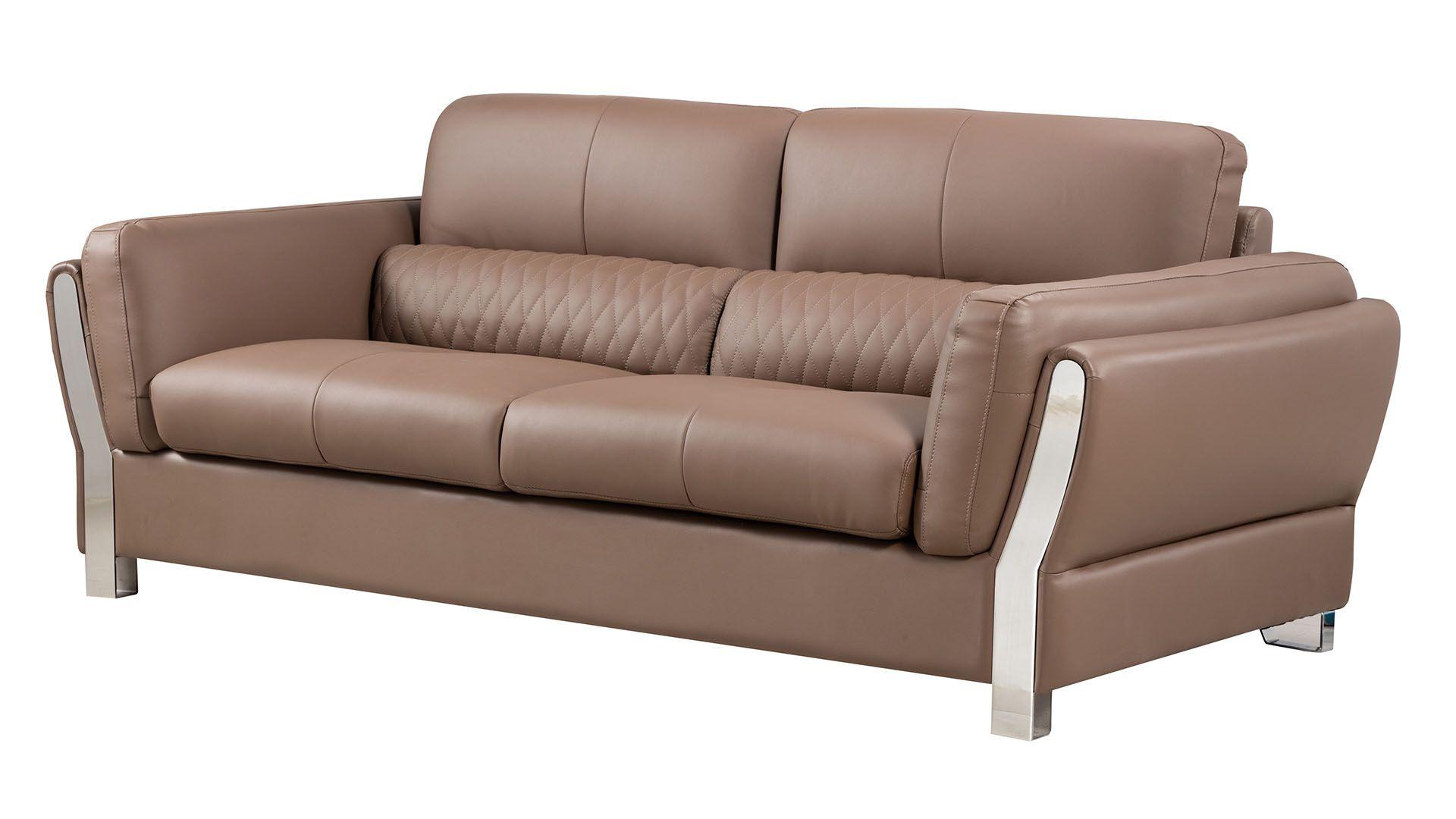 

    
Taupe Microfiber Leather Sofa Set 3 AE690-TPE American Eagle Contemporary Modern
