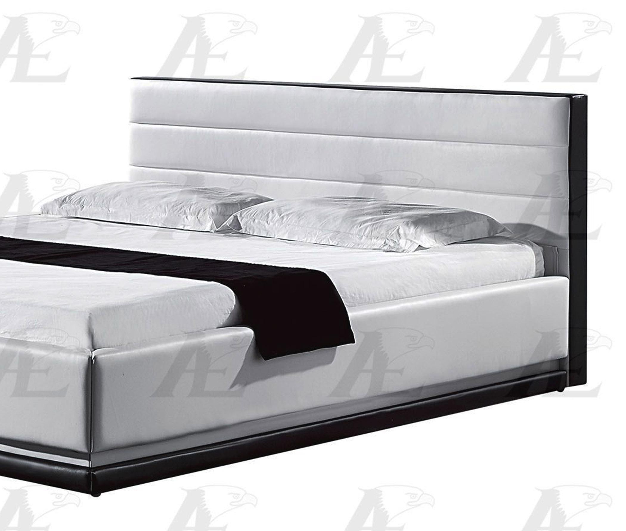 

    
American Eagle Furniture B-D022-IV.BK Platform Bed Ivory/Black AE B-D022-IV.BK-EK
