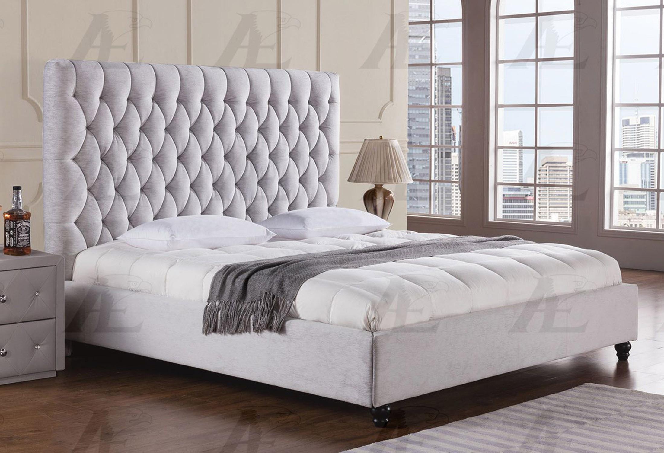 

    
American Eagle Furniture B-D060 Platform Bed Light Gray AE B-D060-CK
