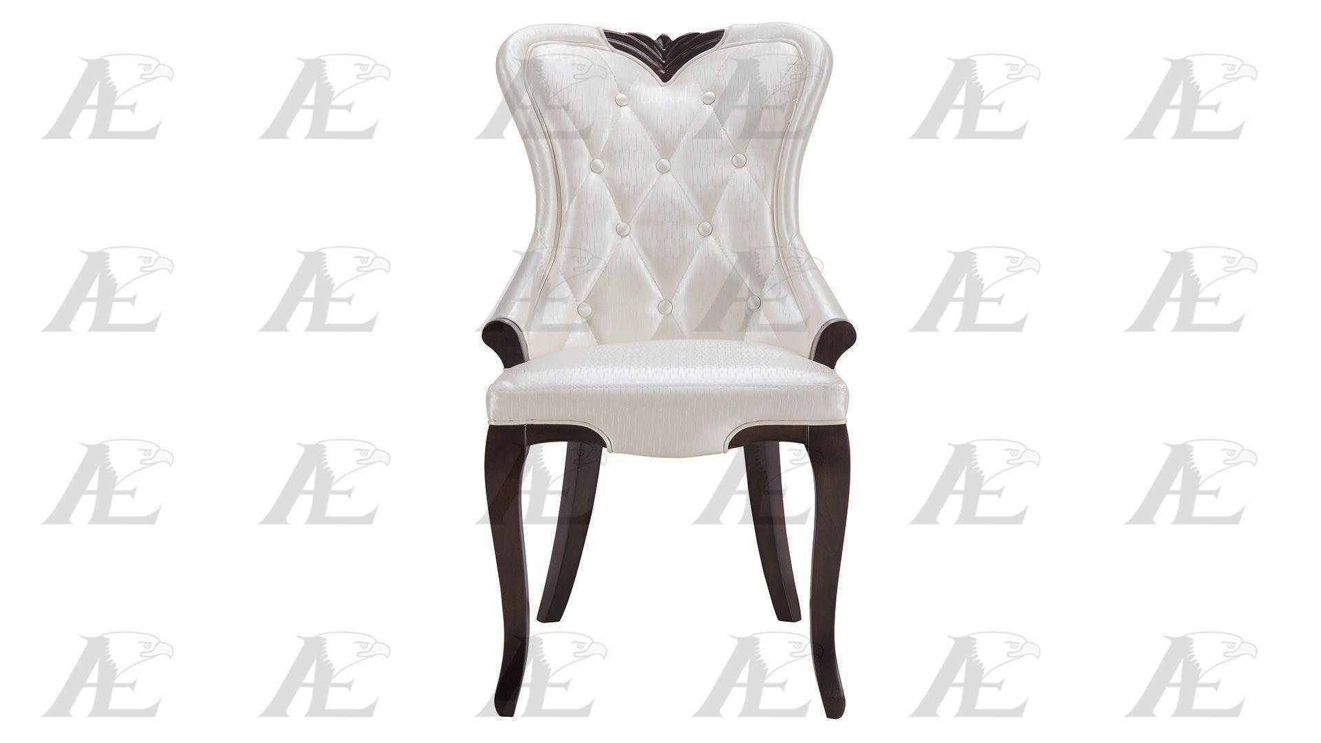

    
Cream PU Tufted Dining Chair Set 2Pcs American Eagle CK-H168-CRM
