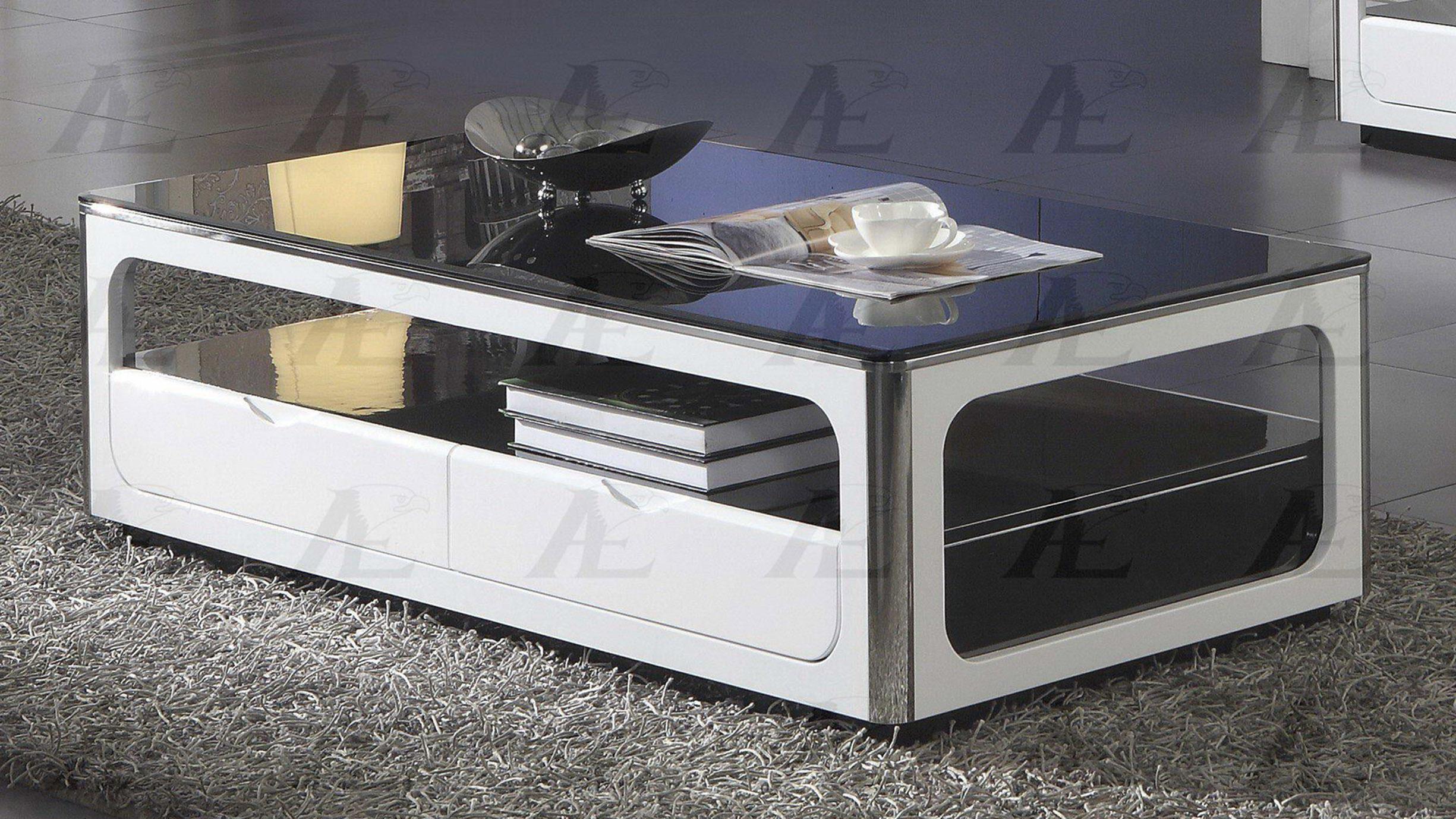 

    
American Eagle Furniture CT-C511 Coffe Table Black/White CT-C511
