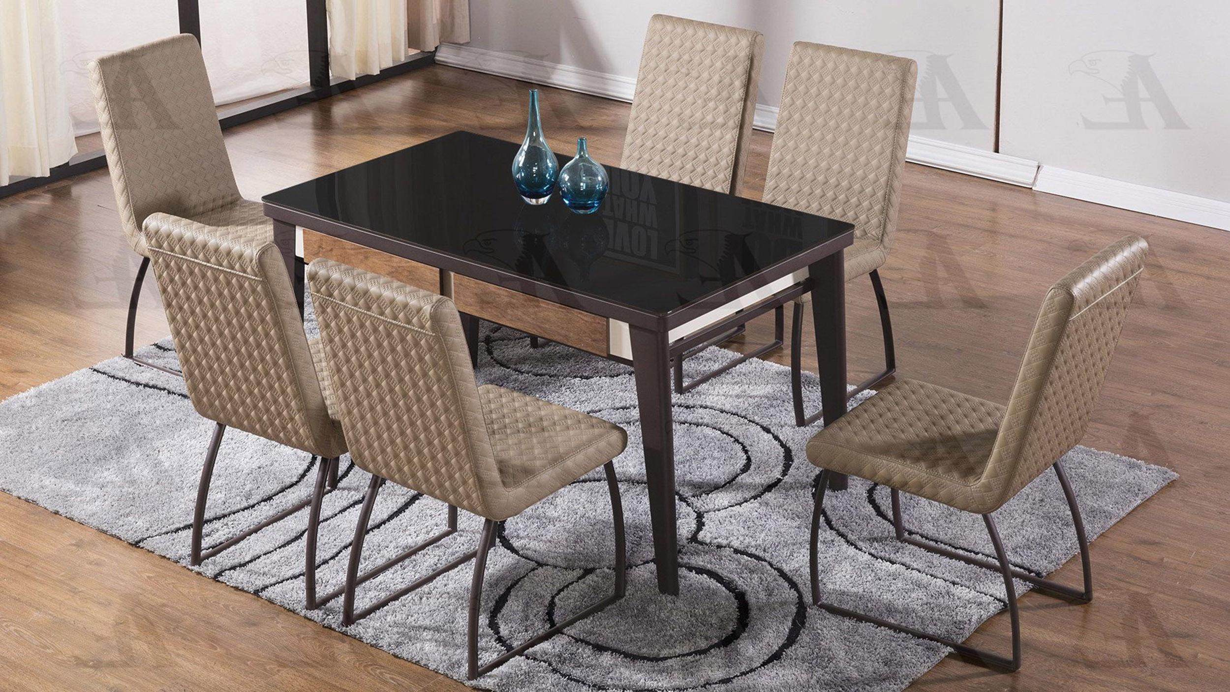 

    
American Eagle Furniture DT-D326 Dining Table Black/Ivory DT-D326
