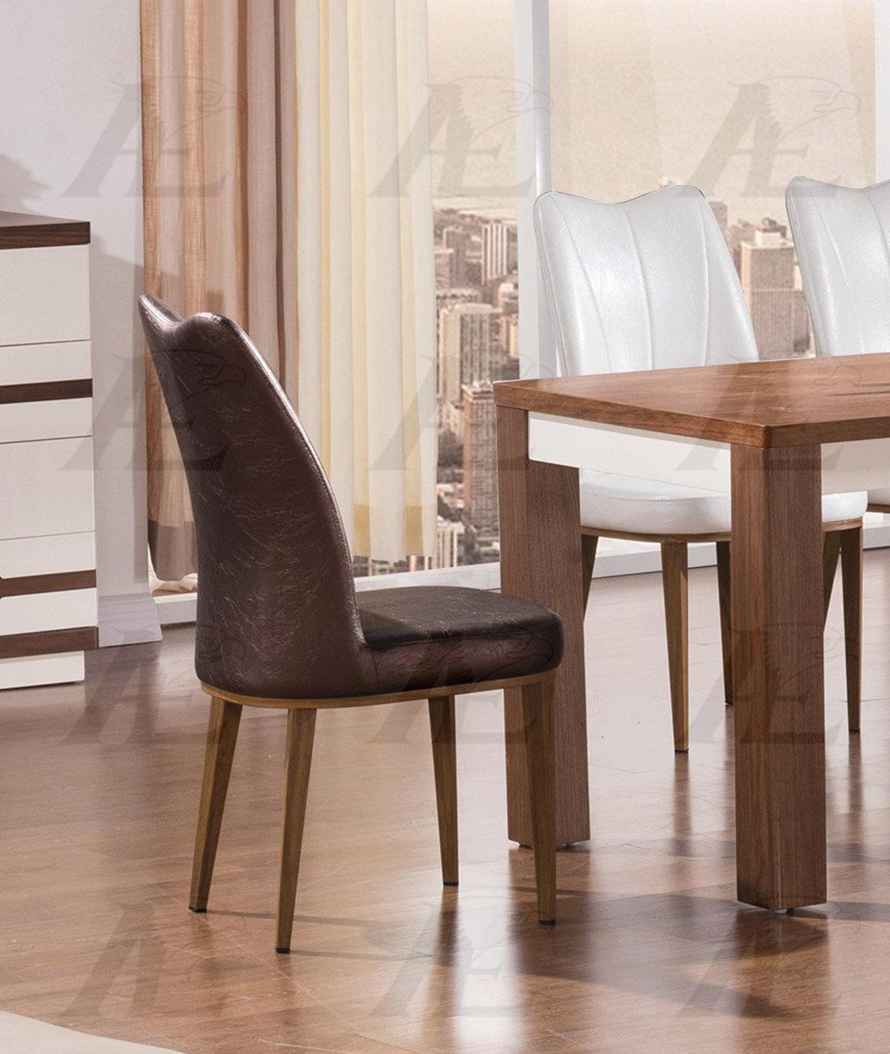 

    
American Eagle Furniture DT-D519 Dining Sets Ivory/Dark Brown DT-D519 CK-D519-DB-SET 5Pcs
