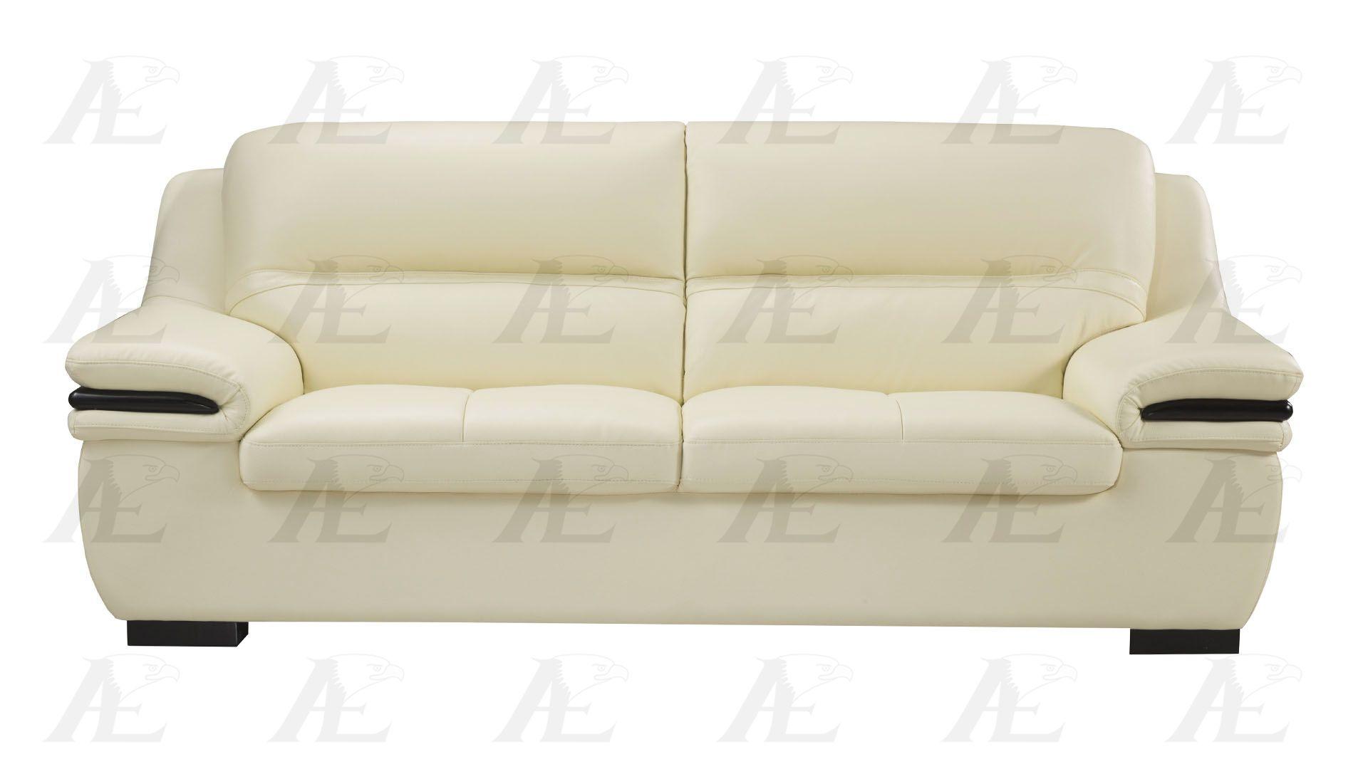 

    
American Eagle Furniture  EK-B113-IV Ivory Sofa Loveseat and Chair Genuine Leather Set 3Pcs Modern[Special Order]
