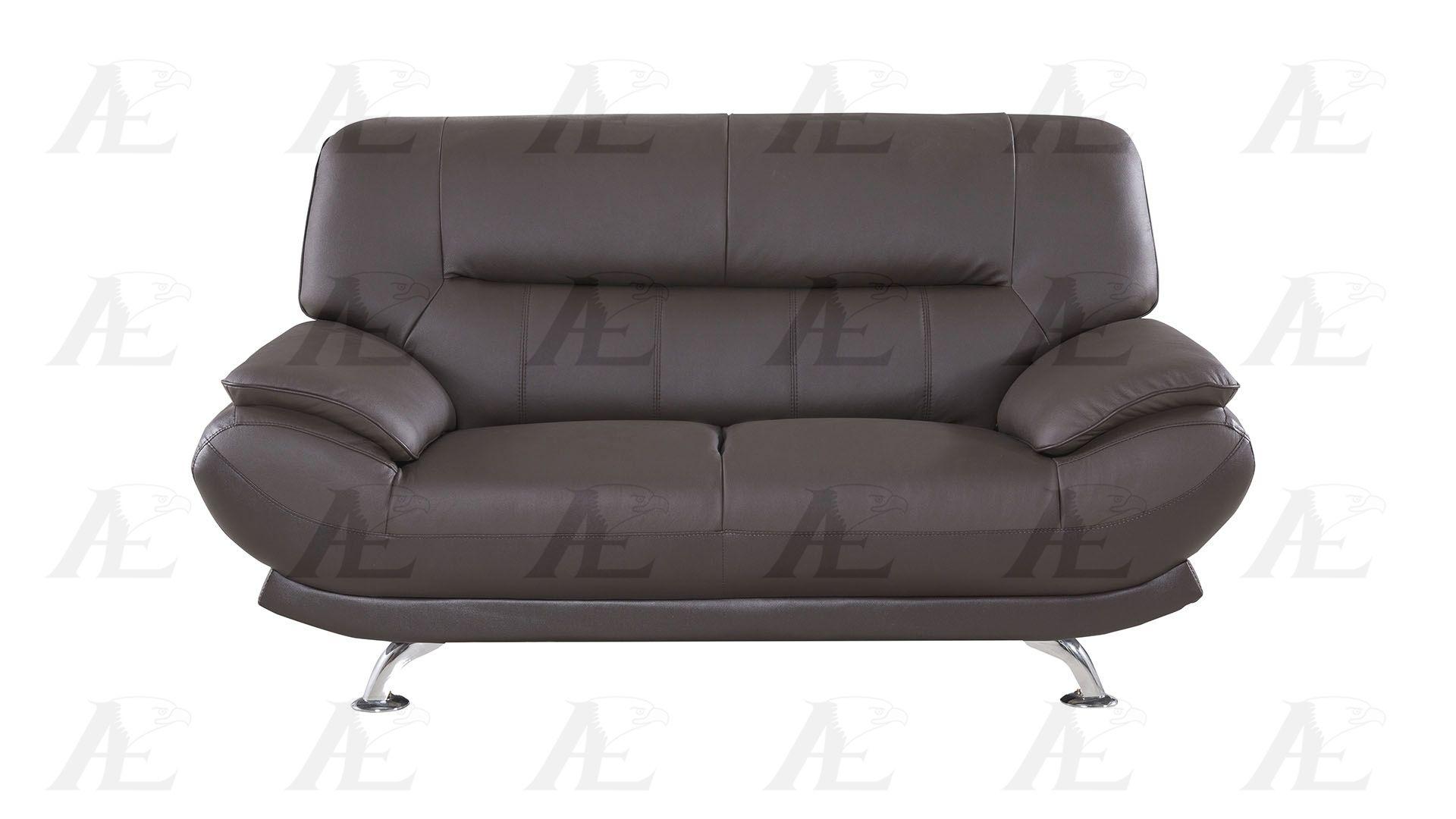 

        
American Eagle Furniture EK-9118-DC-SF Sofa Set Dark Chocolate Genuine Leather 00842295101501
