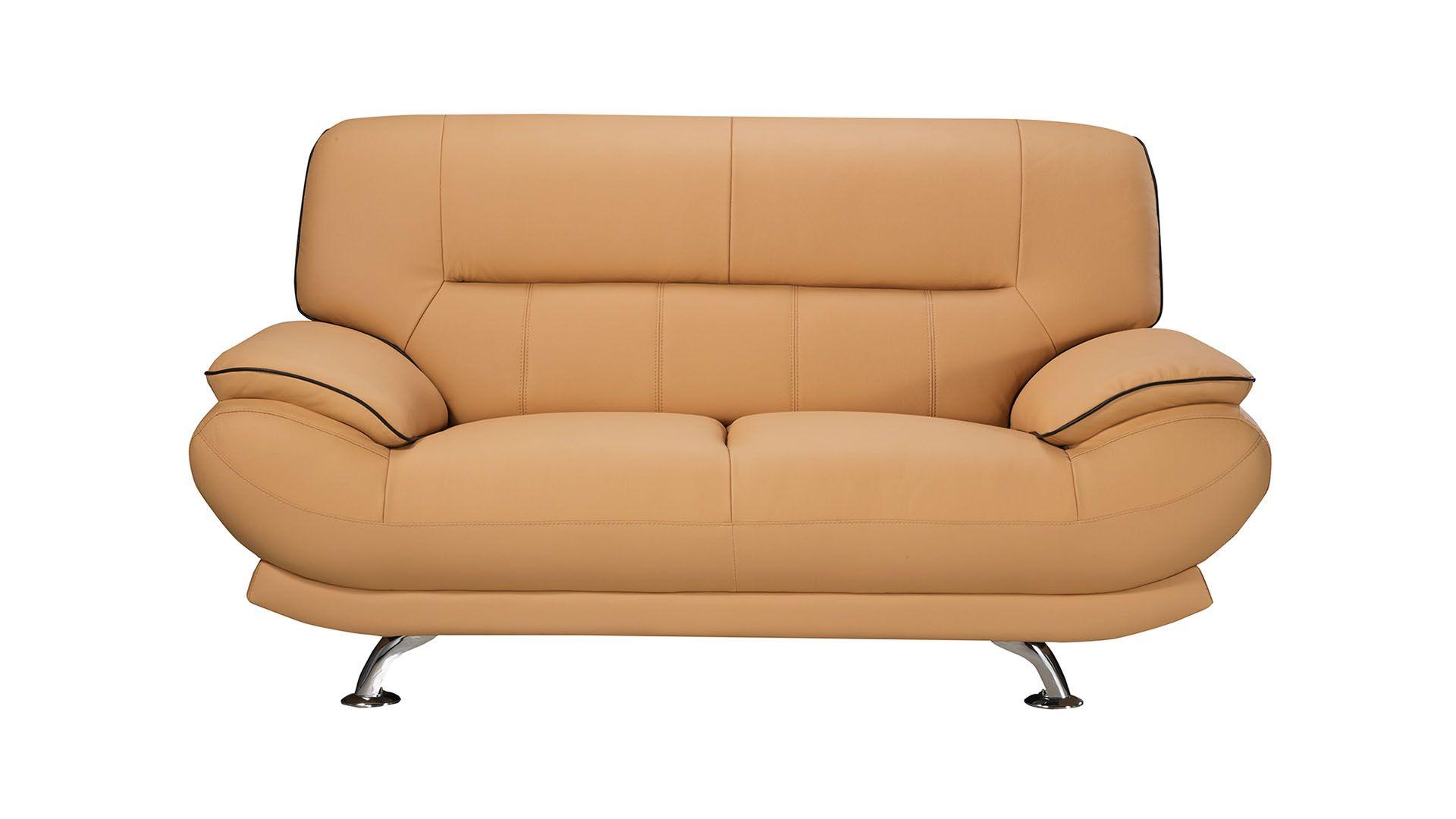 

        
American Eagle Furniture EK-9118-YO-SF Sofa Set Yellow Genuine Leather 00656237666740

