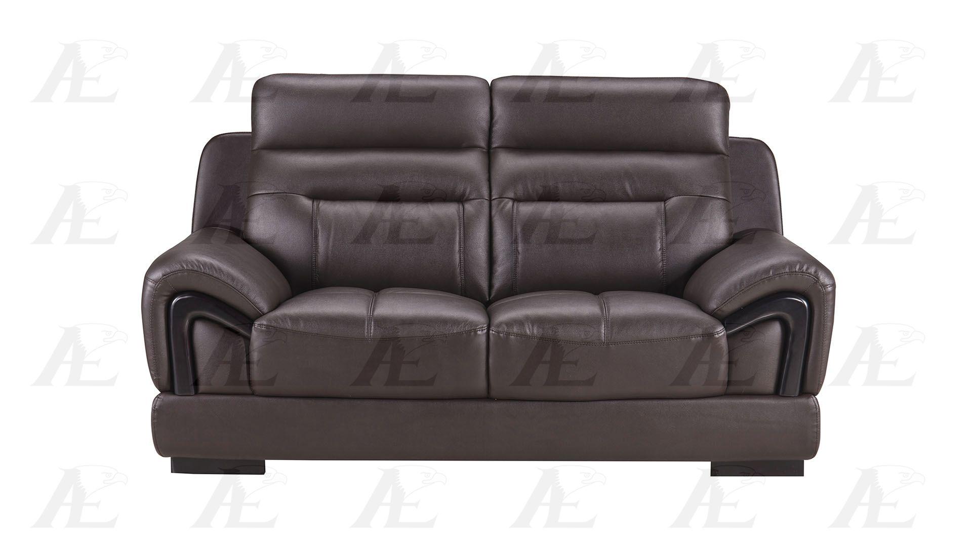 

        
American Eagle Furniture EK-B120-DC Sofa and Loveseat Set Dark Chocolate Genuine Leather 00656237667211
