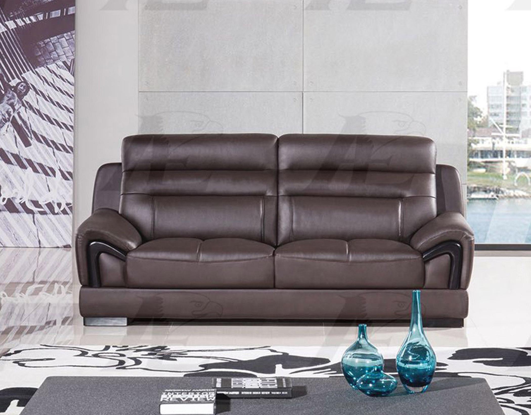 

    
American Eagle Furniture EK-B120-DC Modern Dark Chocolate Genuine Leather Sofa
