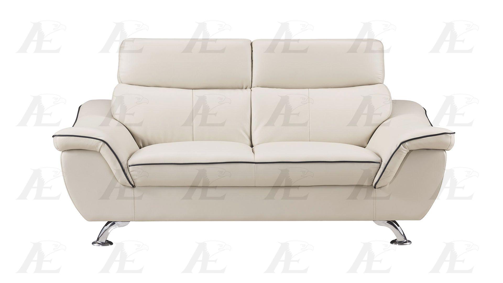 

                    
American Eagle Furniture EK-B303-LG.BK Sofa Loveseat and Chair Set Light Gray Genuine Leather Purchase 
