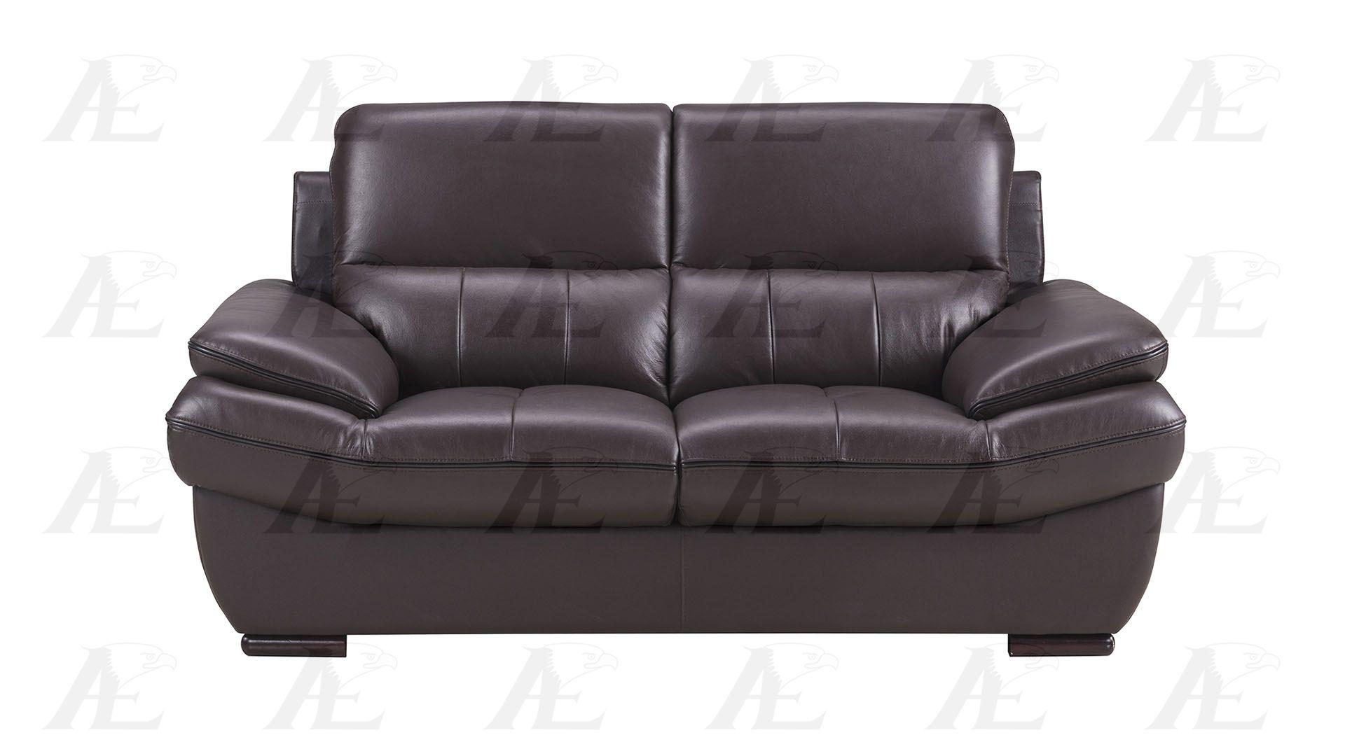 

        
American Eagle Furniture EK-9305-DC-SF Sofa Set Dark Chocolate Genuine Leather 00656237666757
