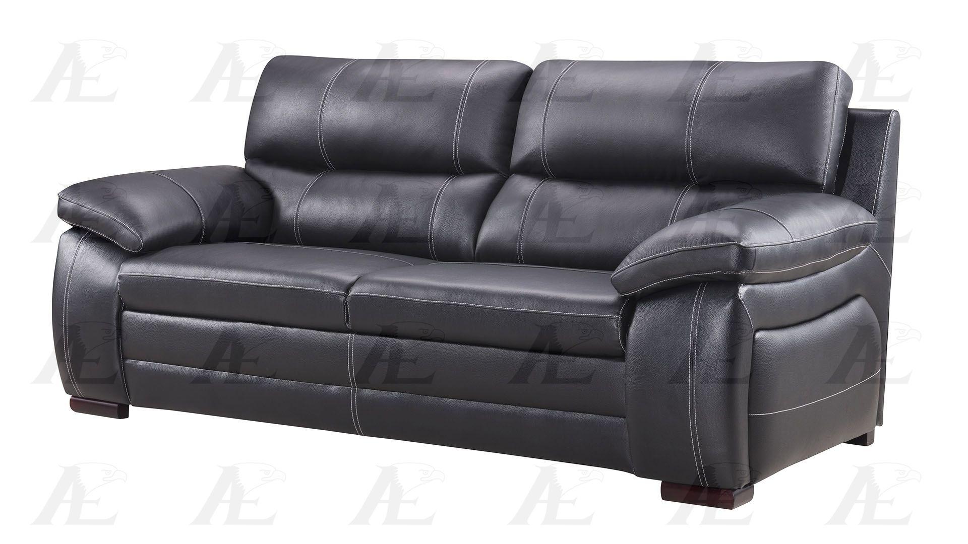 

    
American Eagle Furniture EK-B520-BK Sofa and Loveseat Set Black EK-B520-BK Set-2
