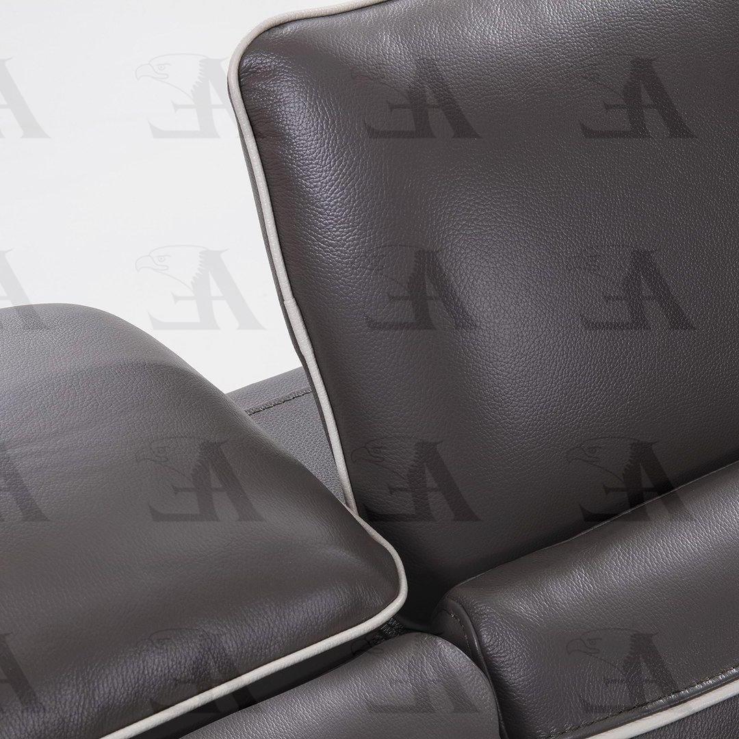 

    
 Order  Taupe  Italian Leather Sectional Sofa LEFT EK-L040-TPE.LG American Eagle Modern
