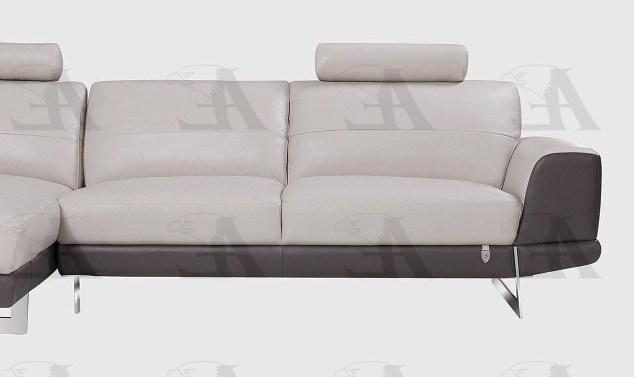 

                    
American Eagle Furniture EK-L062-LG.TPE Sectional Sofa Gray/Taupe Italian Leather Purchase 
