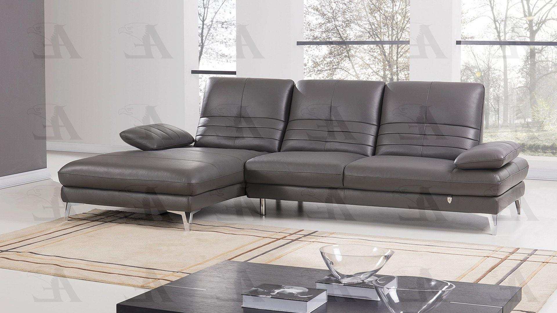 

    
EK-L070R-GR American Eagle Furniture Sectional Sofa
