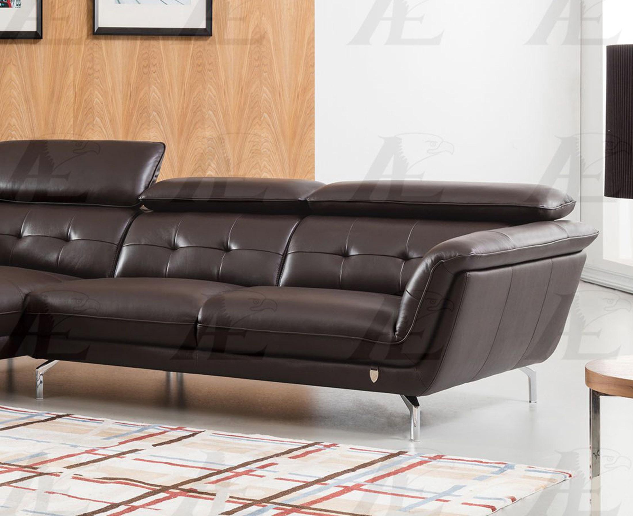 

    
American Eagle Furniture EK-L083-DC Sectional Sofa Dark Chocolate EK-L083-DC Set-2-LHC
