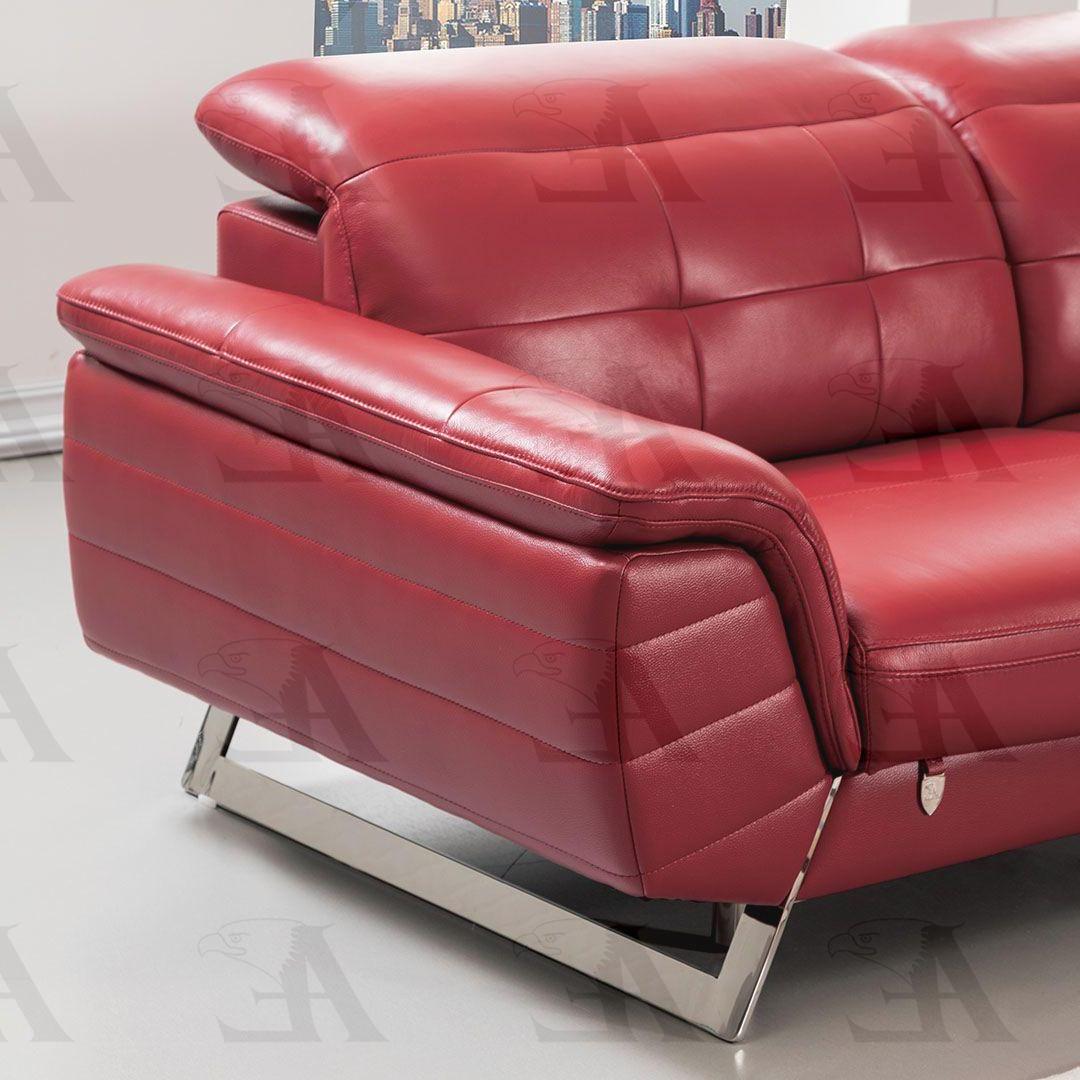 

    
EK-L085R-RED American Eagle Furniture Sectional Sofa
