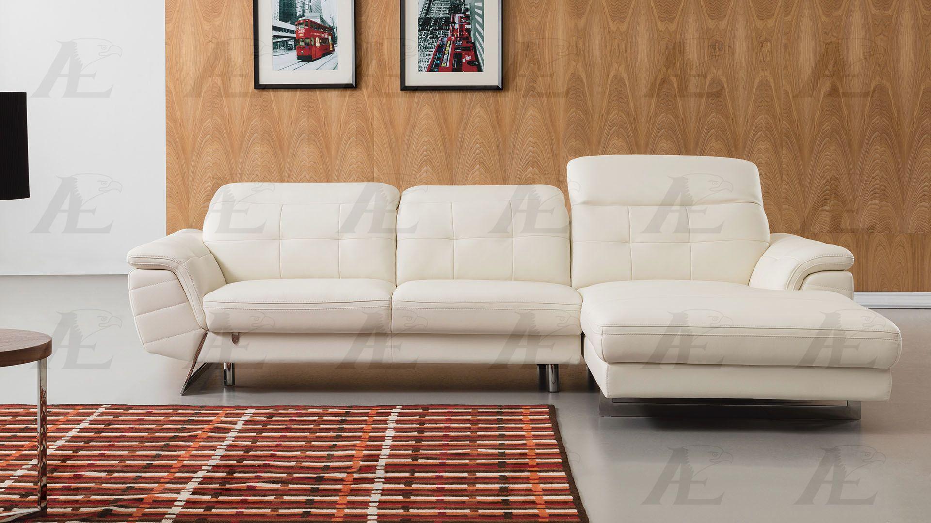 

        
American Eagle Furniture EK-L085-W Sectional Sofa White Italian Leather 00656237667662
