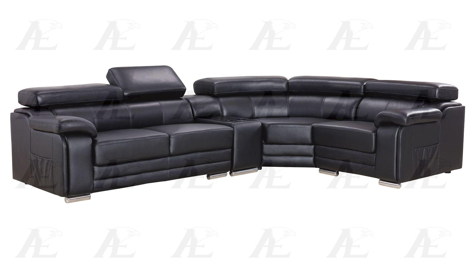 

    
EK-L516L-BK American Eagle Furniture Sectional Sofa
