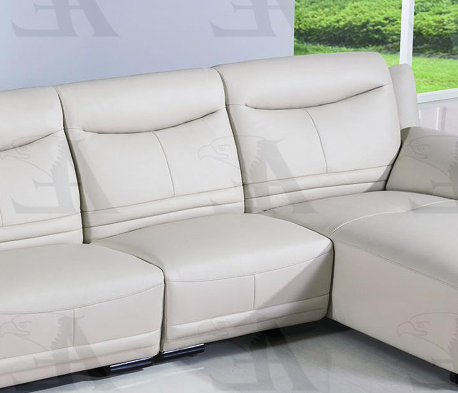 

    
American Eagle Furniture EK-LB306-LG Sectional Sofa Light Gray EK-LB306-LG Set-3 RHC
