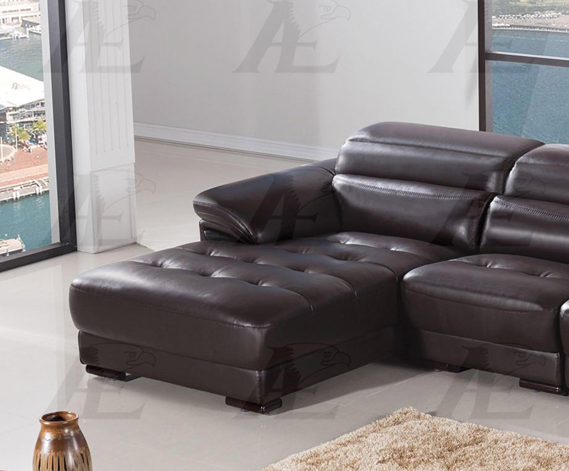 

    
American Eagle Furniture EK-LB309-DC Sectional Sofa Dark Chocolate EK-LB309-DC Set-3 LHC
