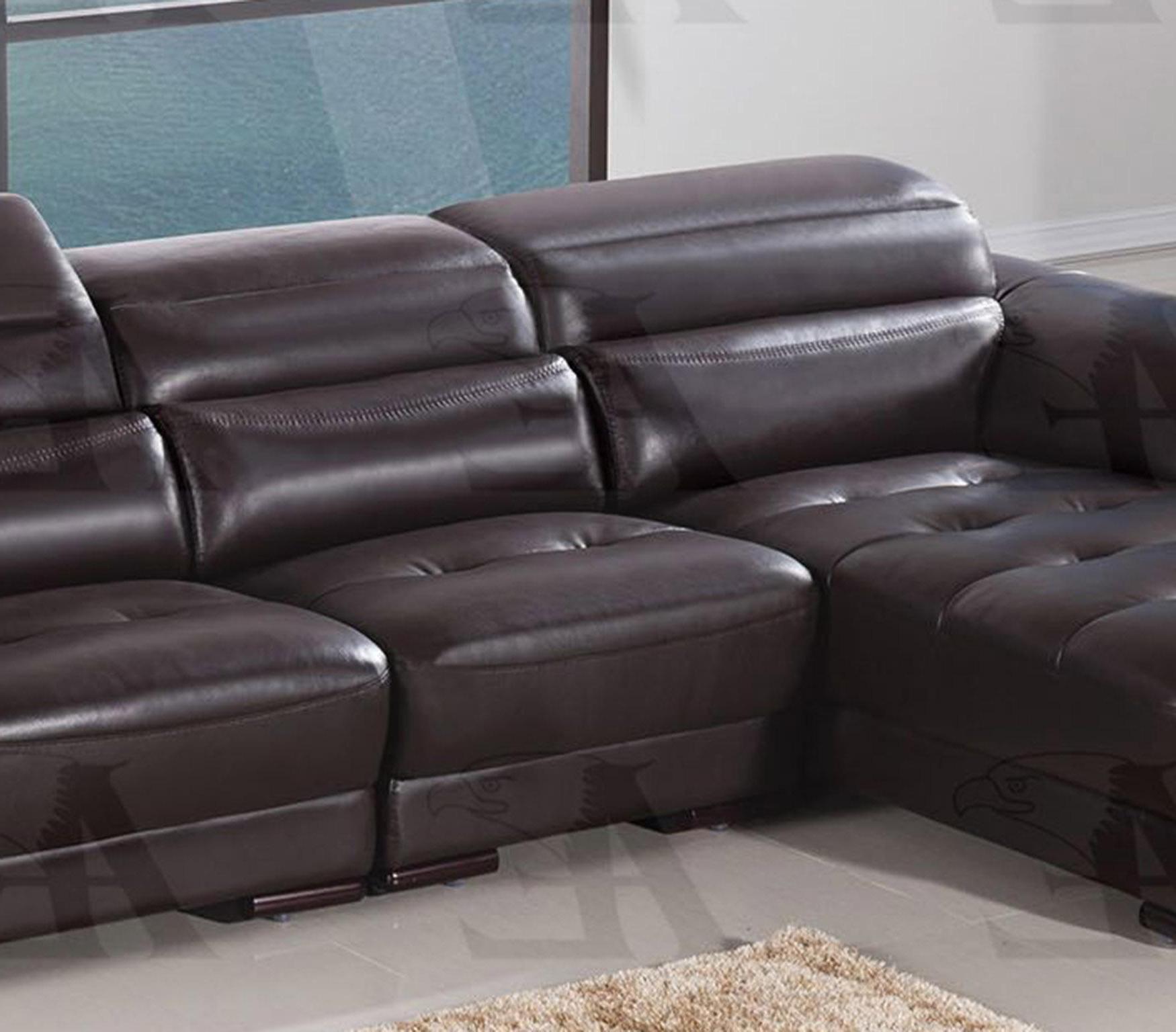 

                    
American Eagle Furniture EK-LB309-DC Sectional Sofa Dark Chocolate Genuine Leather Purchase 
