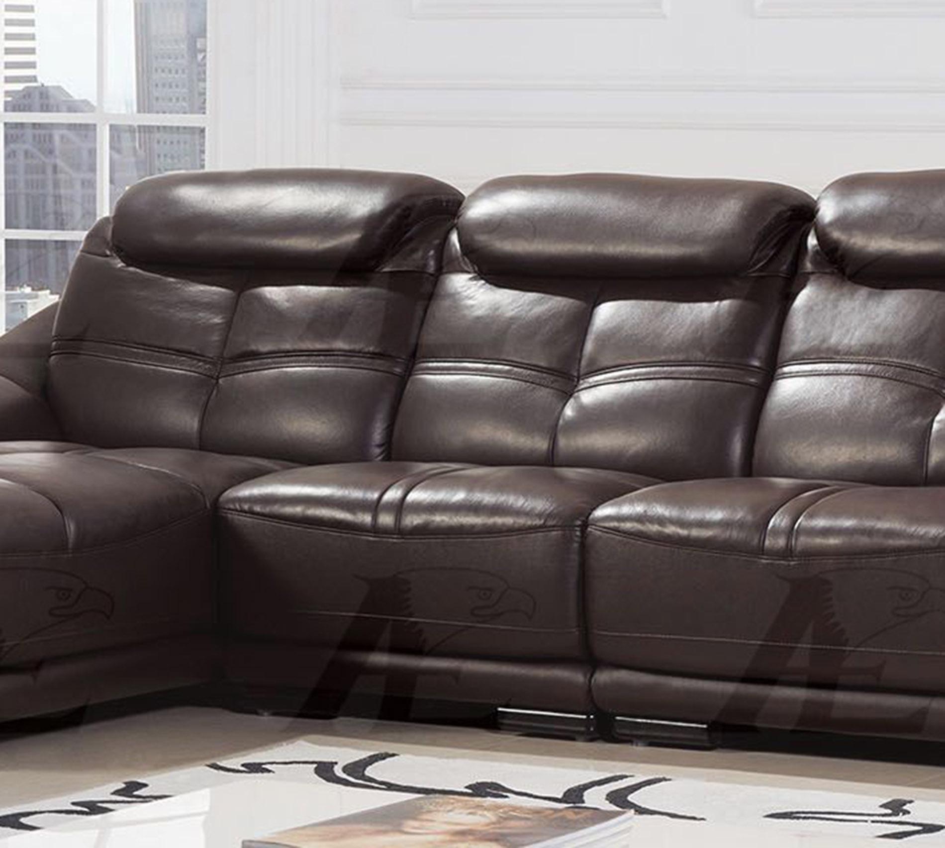 

    
American Eagle Furniture EK-LB311-DC Sectional Sofa Dark Chocolate EK-LB311-DC Set-3 LHC
