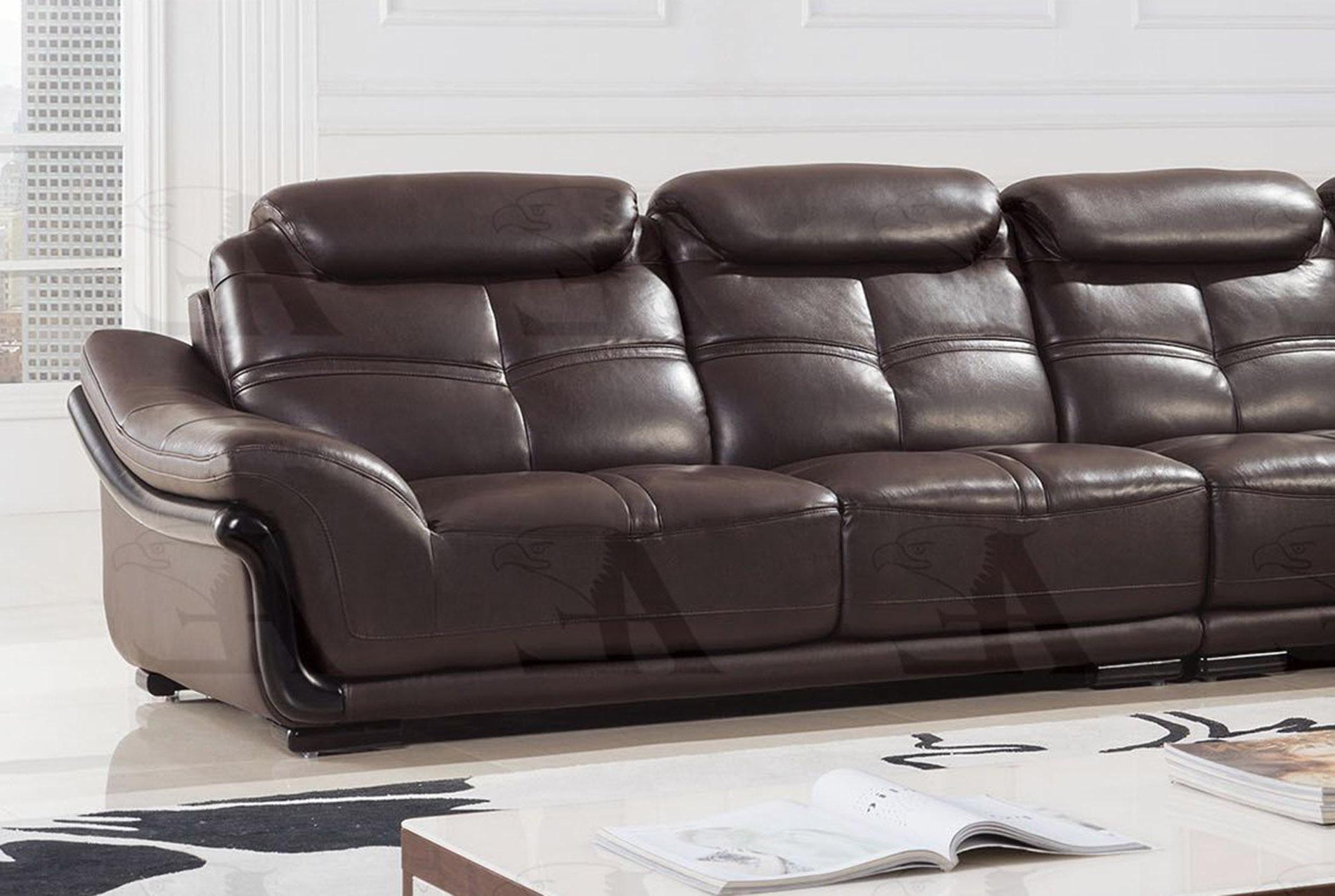 

                    
American Eagle Furniture EK-LB311-DC Sectional Sofa Dark Chocolate Genuine Leather Purchase 

