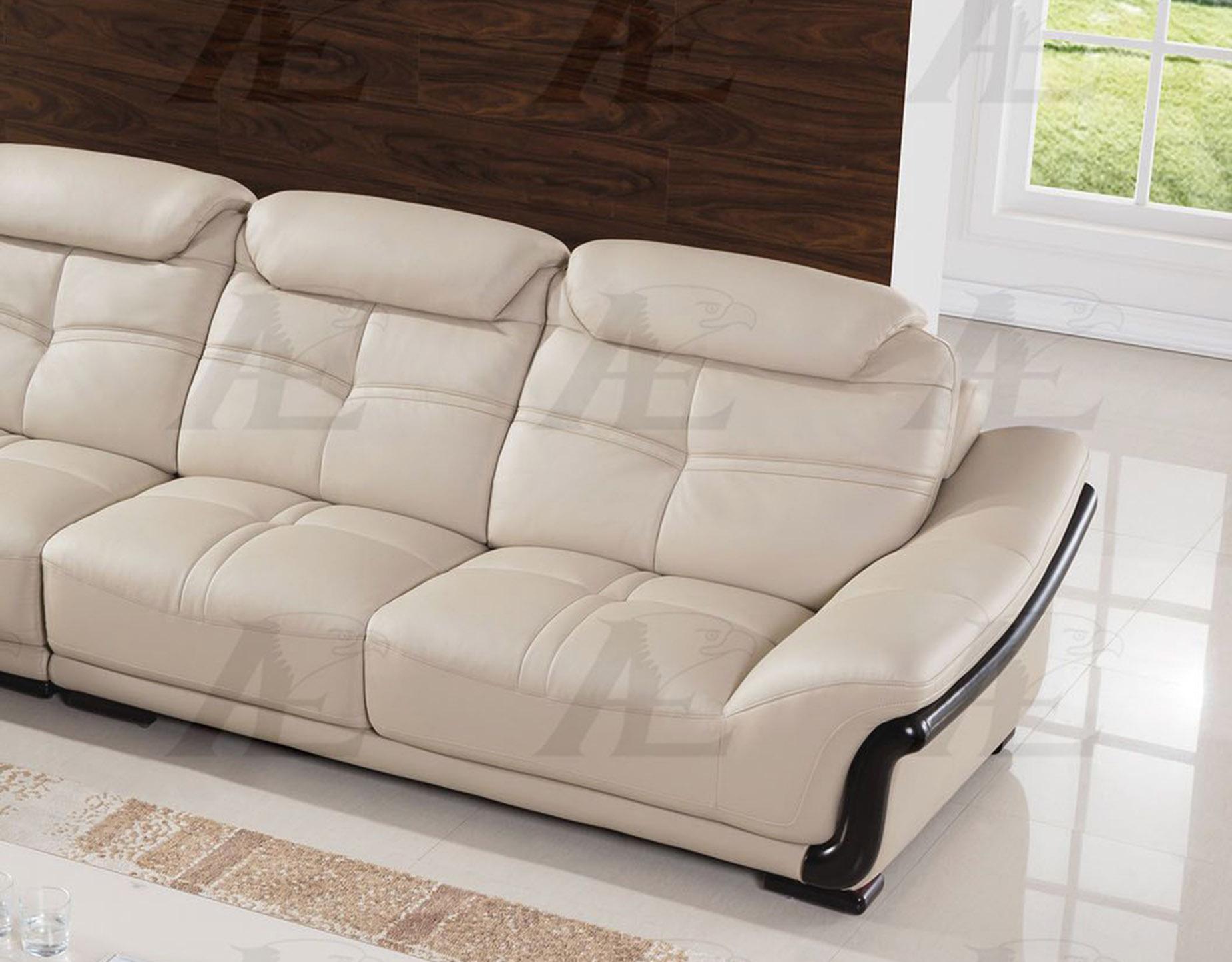 

                    
American Eagle Furniture EK-LB311-LG Sectional Sofa Light Gray Genuine Leather Purchase 
