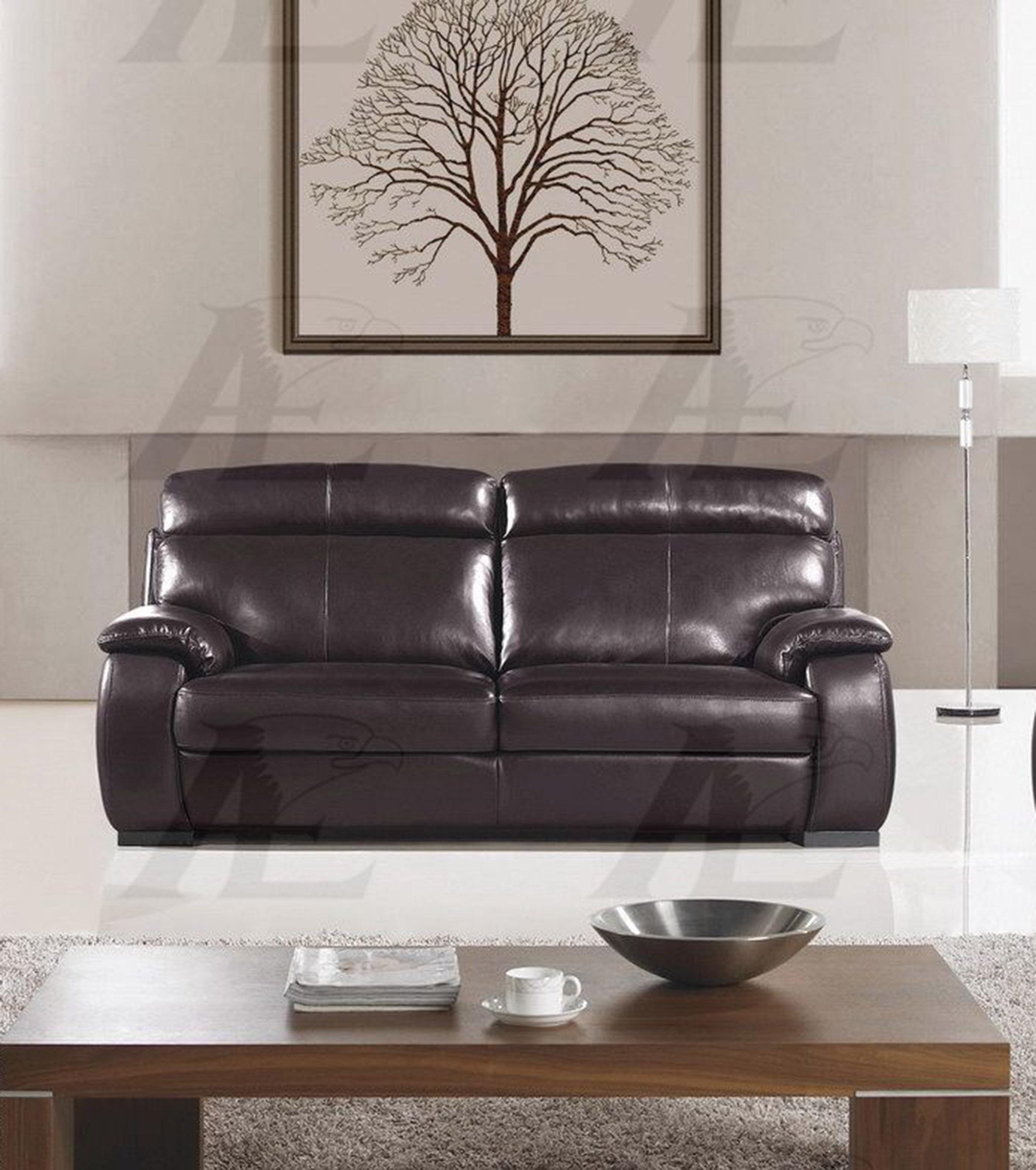 

    
American Eagle Furniture EK011-DB Dark Chocolate Sofa Italian Leather
