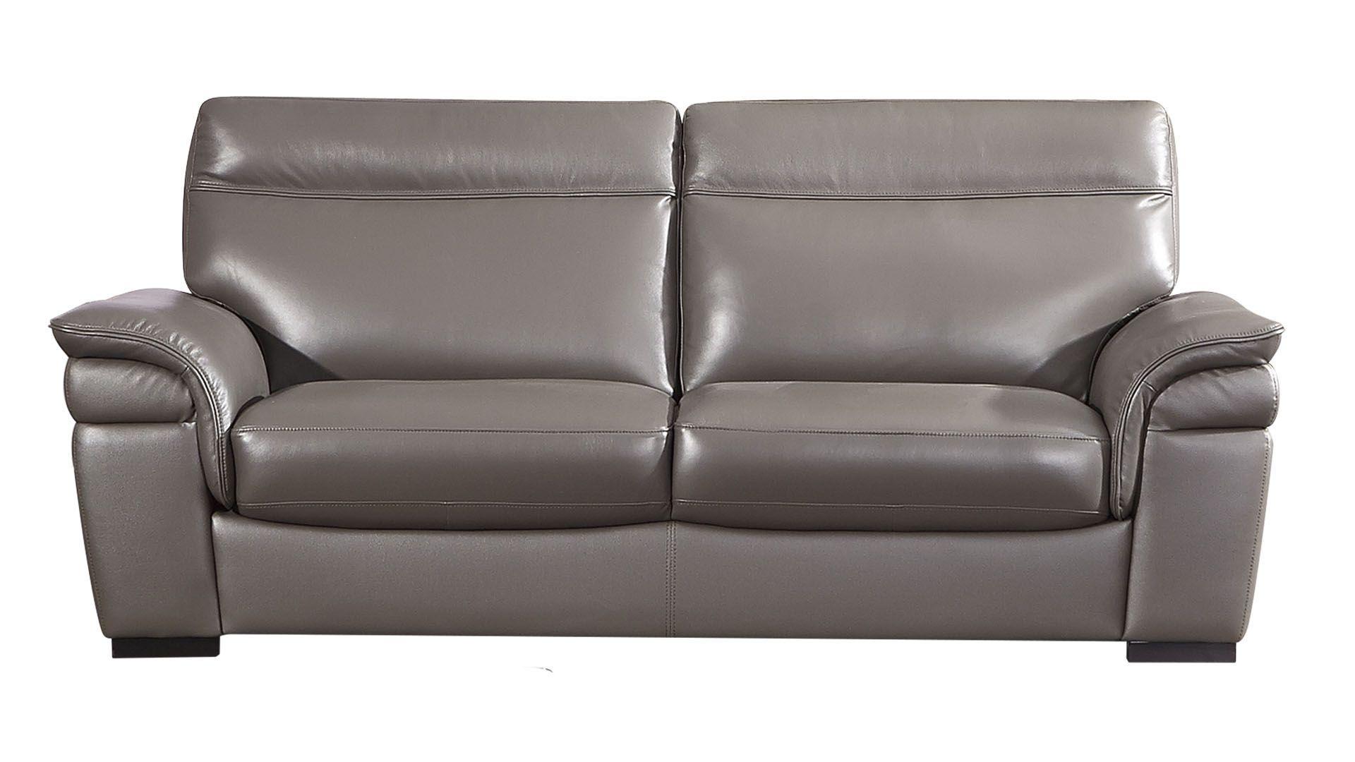

    
Taupe Italian Leather Sofa Set 3Pcs EK020-TPE American Eagle Contemporary Modern
