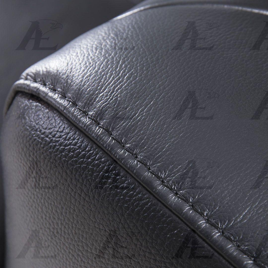

                    
Buy American Eagle Furniture EK039-BK Black Tufted Sofa Loveseat Set Italian Leather 2Pcs
