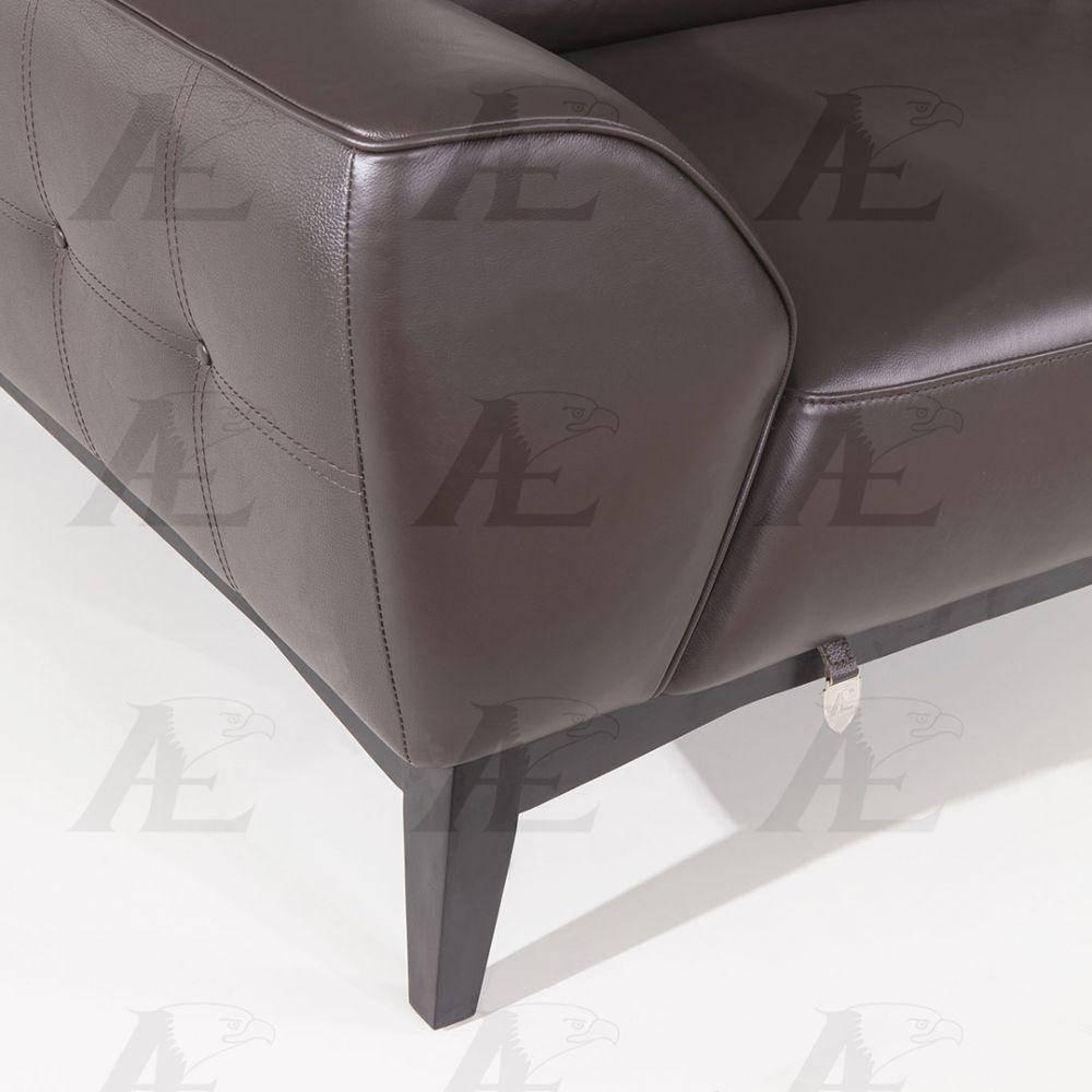 

                    
American Eagle Furniture EK063-DB Sofa Dark Chocolate Italian Leather Purchase 

