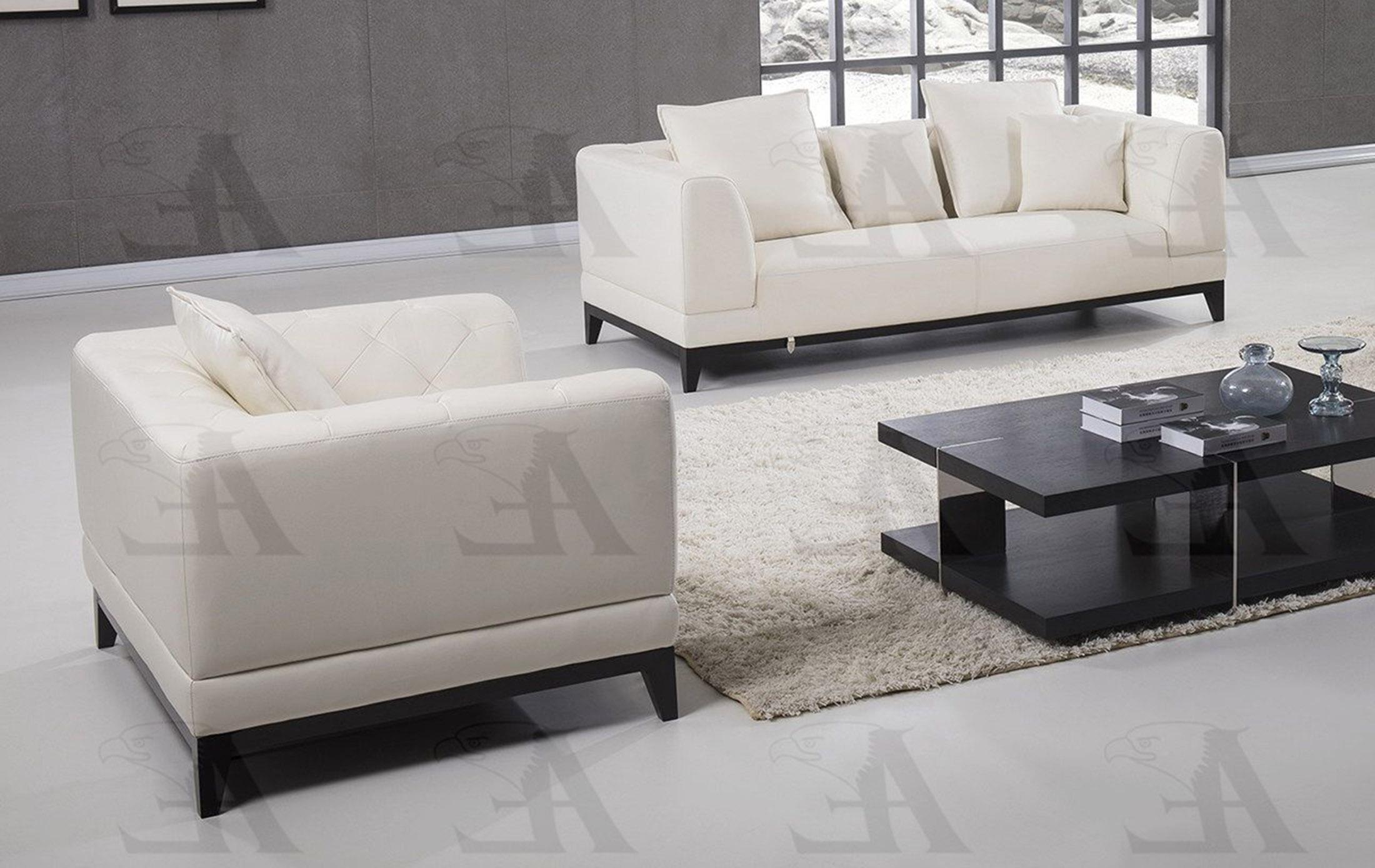 

    
American Eagle Furniture EK065-W Sofa Loveseat and Chair Set White EK065-W Set-3
