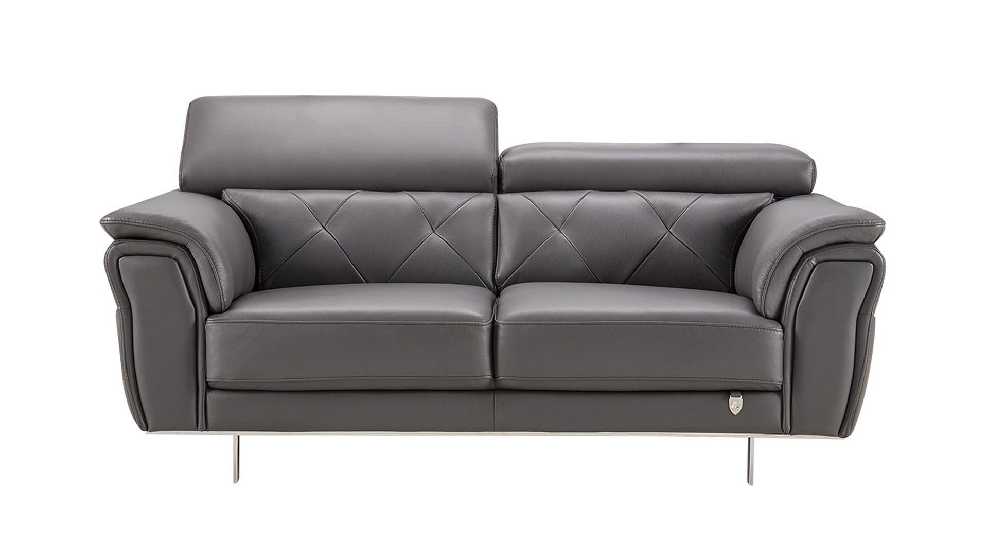 

    
American Eagle Furniture EK068-GR Sofa Set Dark Gray EK068-GR-Set-2
