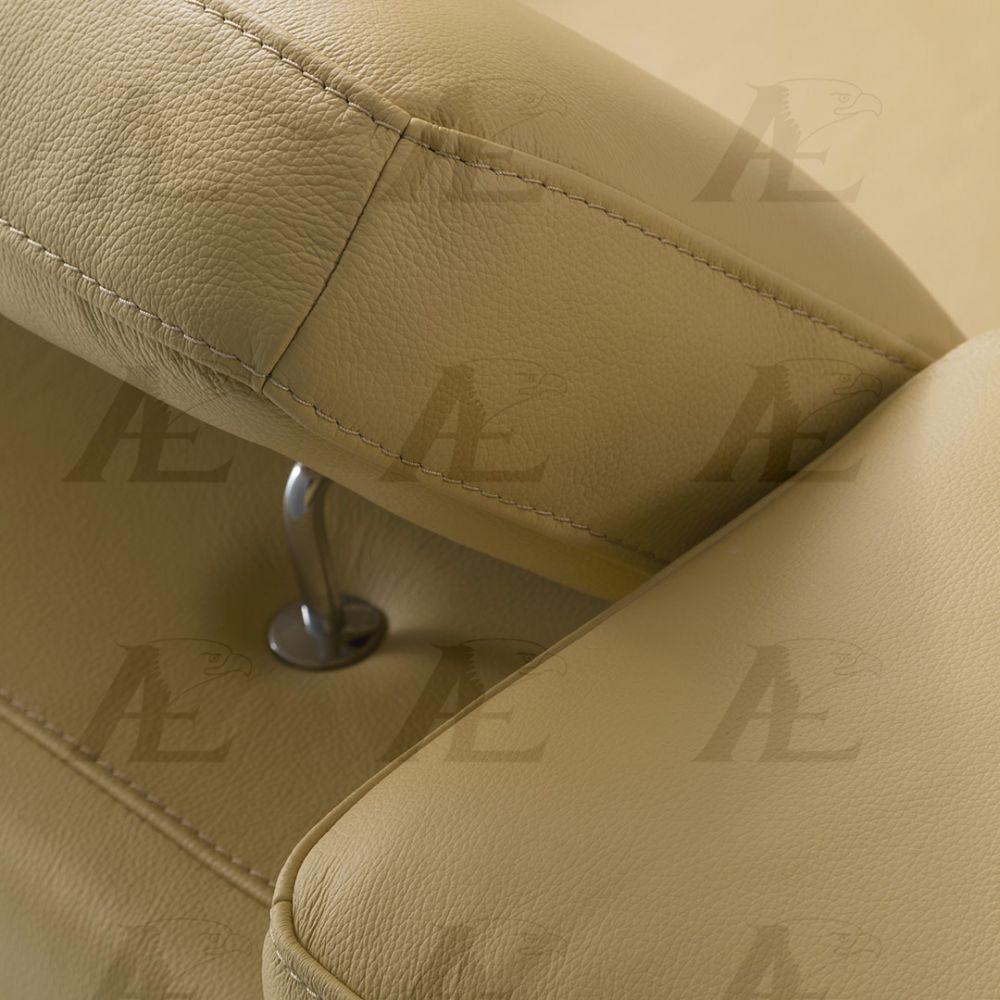 

        
00656237667303Yellow Italian Leather Tufted Sofa Set 2Pcs American Eagle EK068-YO Modern
