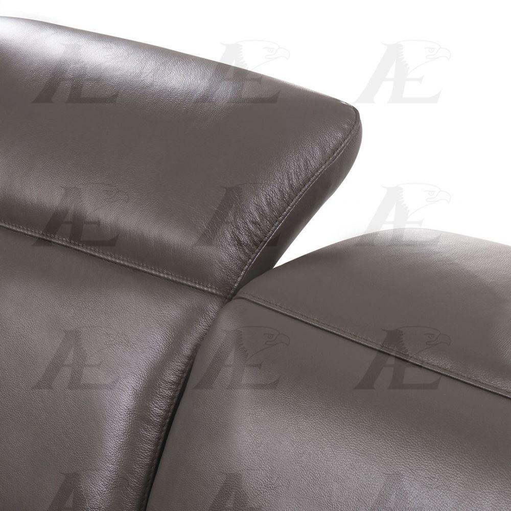 

    
EK069-TPE Set-2 American Eagle Furniture EK069-TPE Taupe Sofa and Loveseat Set Italian Full Leather 2Pcs
