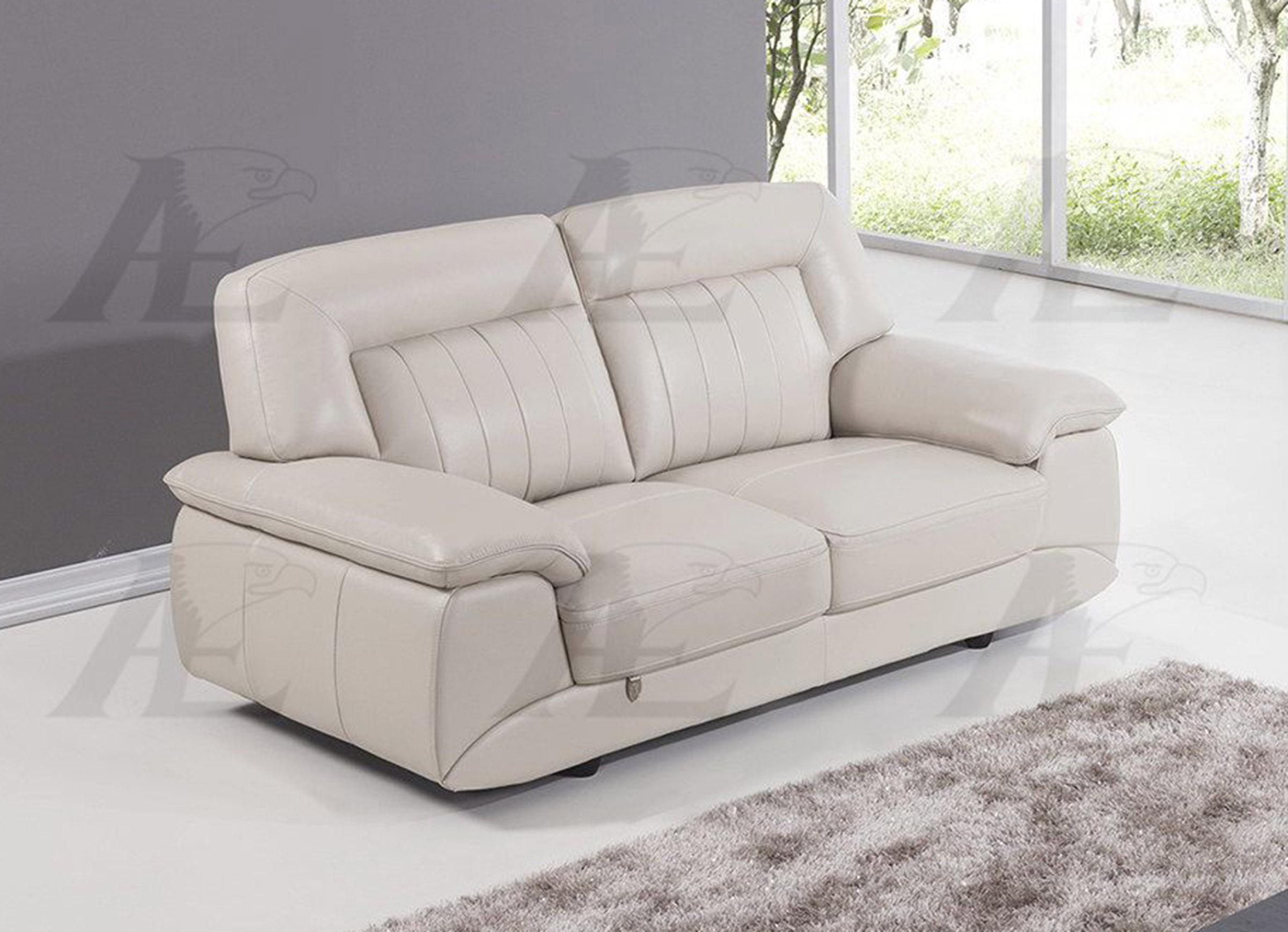 

                    
American Eagle Furniture EK072-LG Sofa and Loveseat Set Light Gray Italian Leather Purchase 
