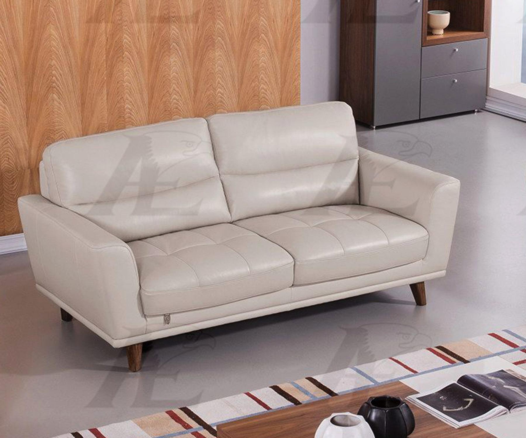 

                    
American Eagle Furniture EK082-LG Sofa Light Gray Italian Leather Purchase 
