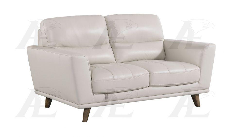 

                    
Buy American Eagle Furniture EK082-LG Light Gray Sofa Loveseat and Chair Set Italian Leather 3Pcs
