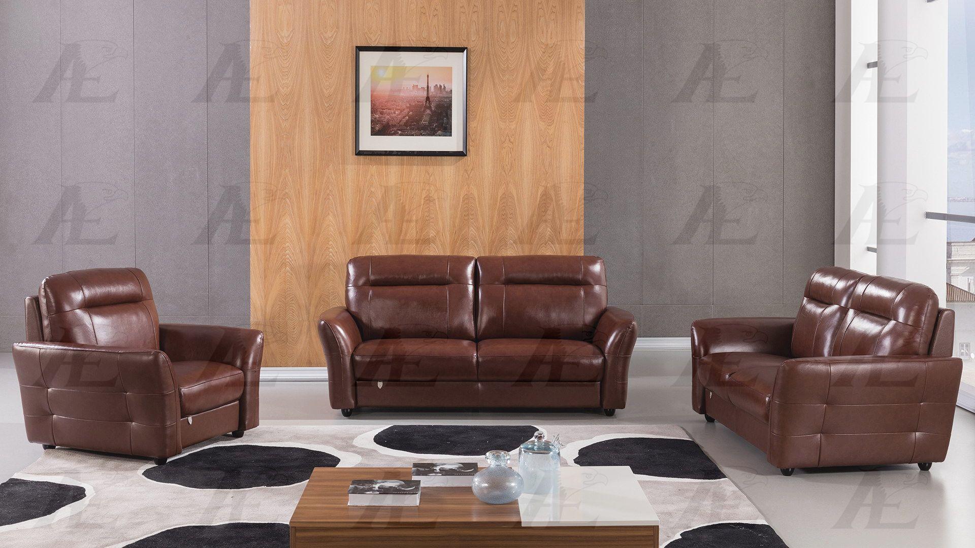

    
EK090-BR-Set-3 American Eagle Furniture Sofa Set
