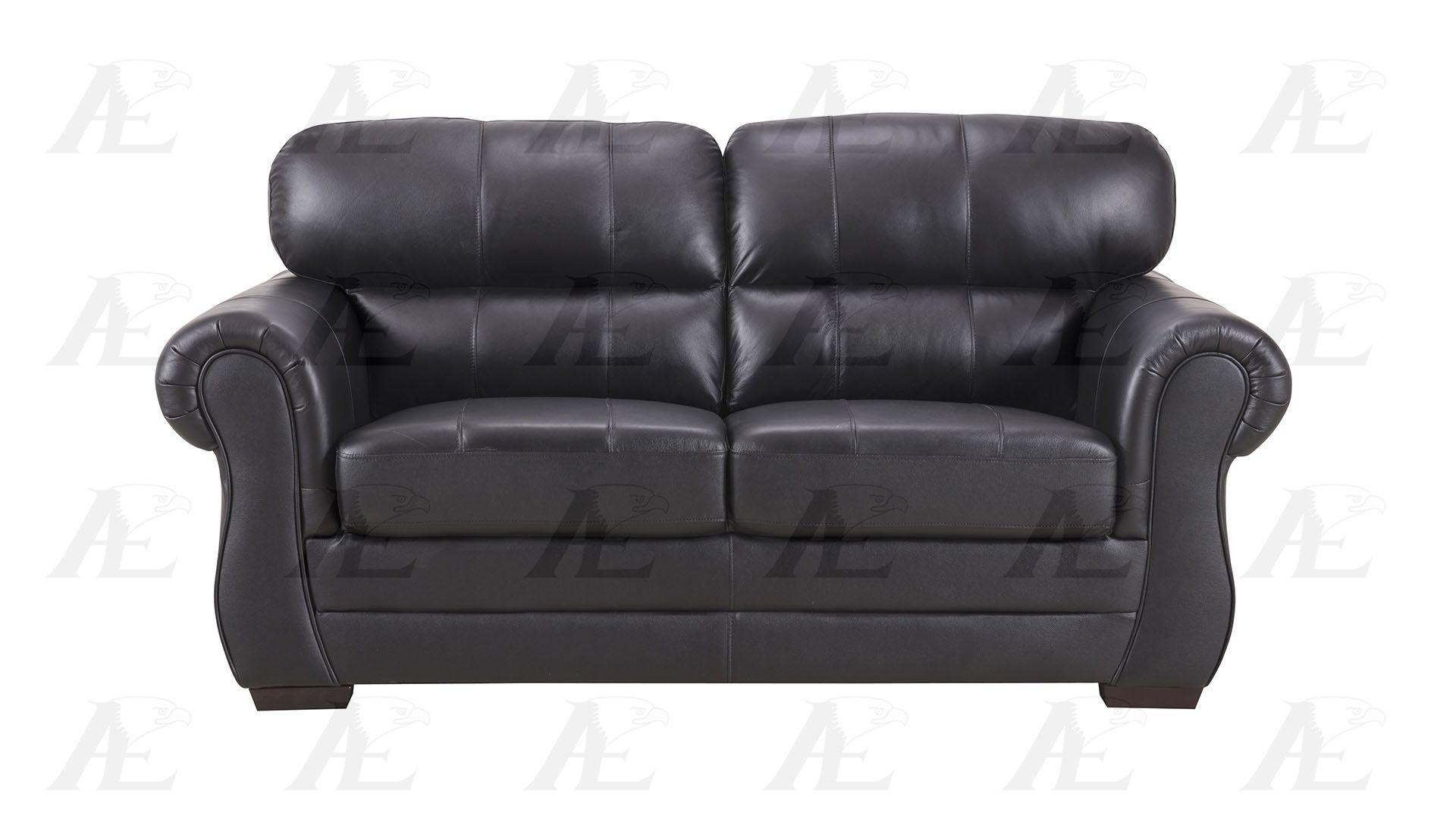 

                    
American Eagle Furniture EK512-BK Sofa and Loveseat Set Black Genuine Leather Purchase 
