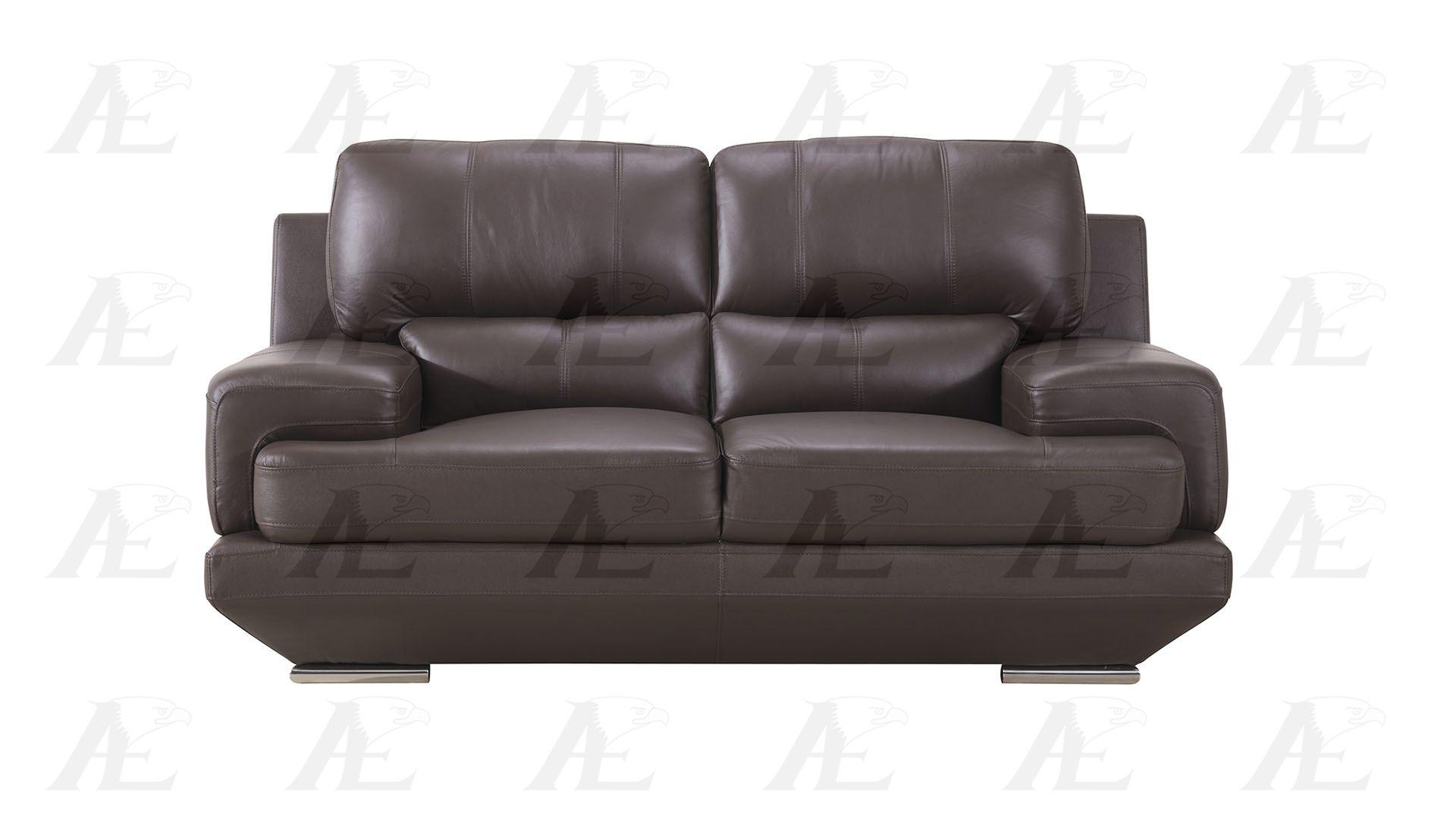 

                    
American Eagle Furniture EK518-DB Sofa and Loveseat Set Dark Brown Genuine Leather Purchase 
