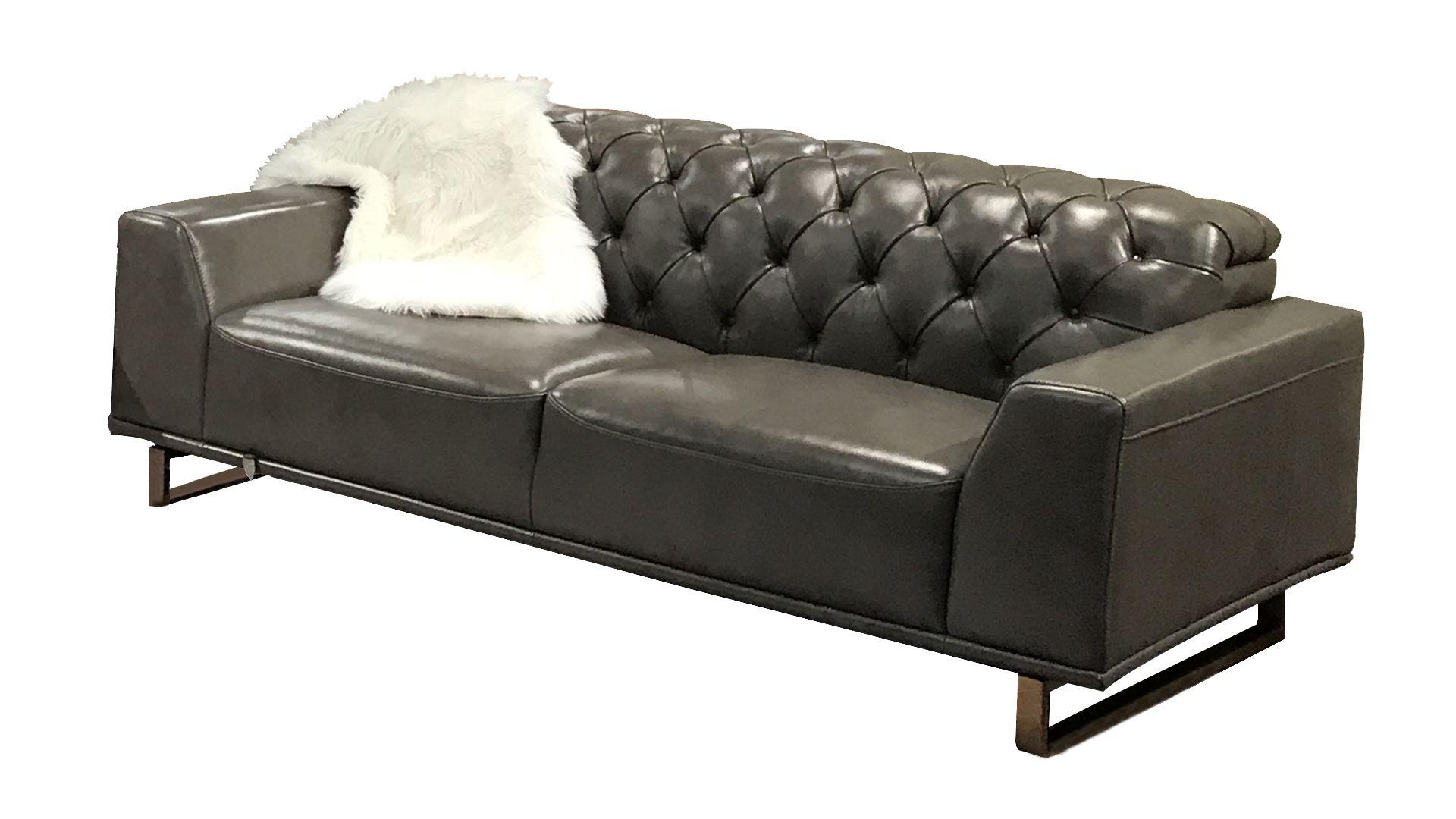 

                    
American Eagle Furniture EK693-GR Sofa Set Gray Italian Leather Purchase 
