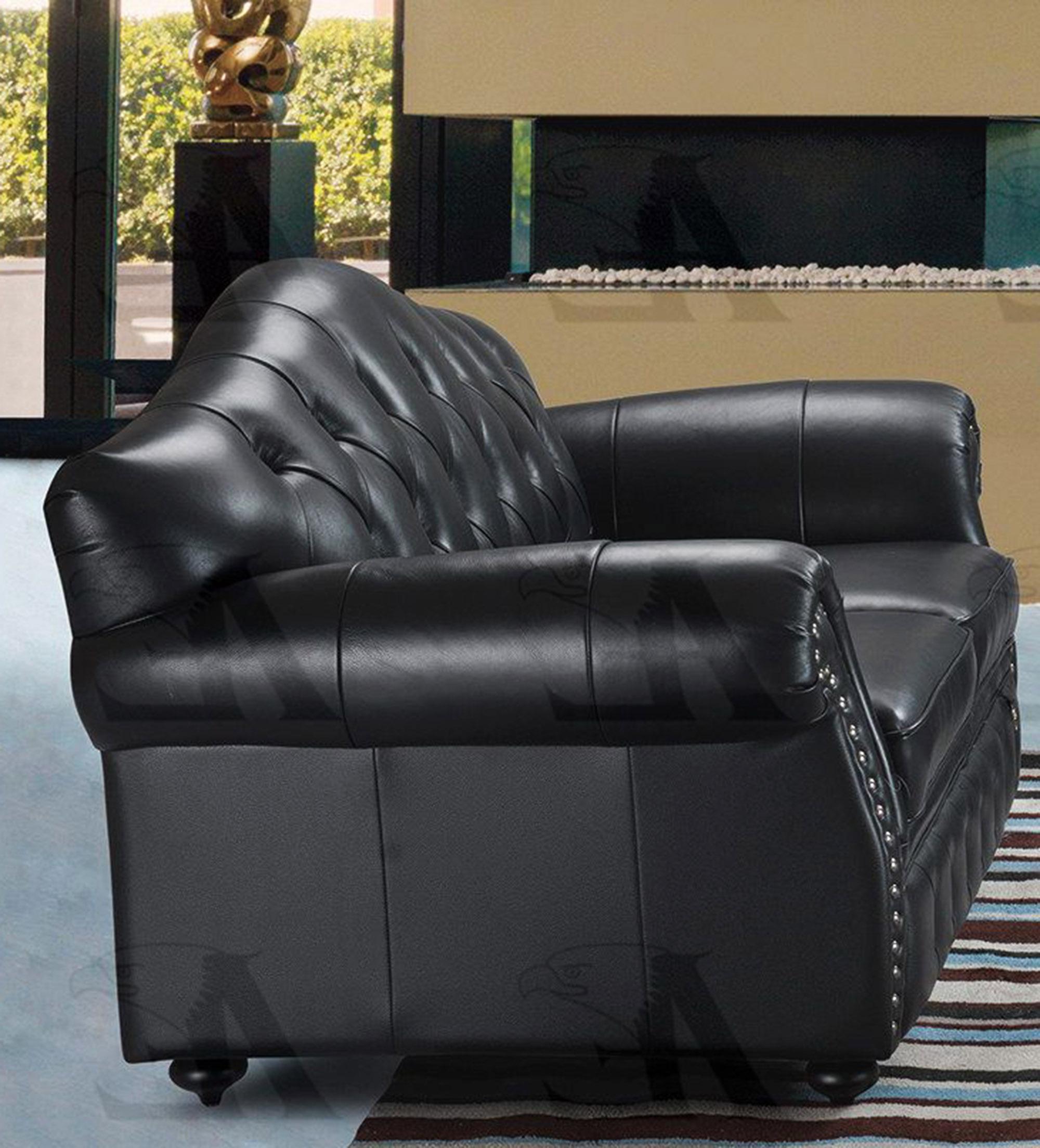 

    
American Eagle Furniture EK699-BK Sofa Black EK699-BK
