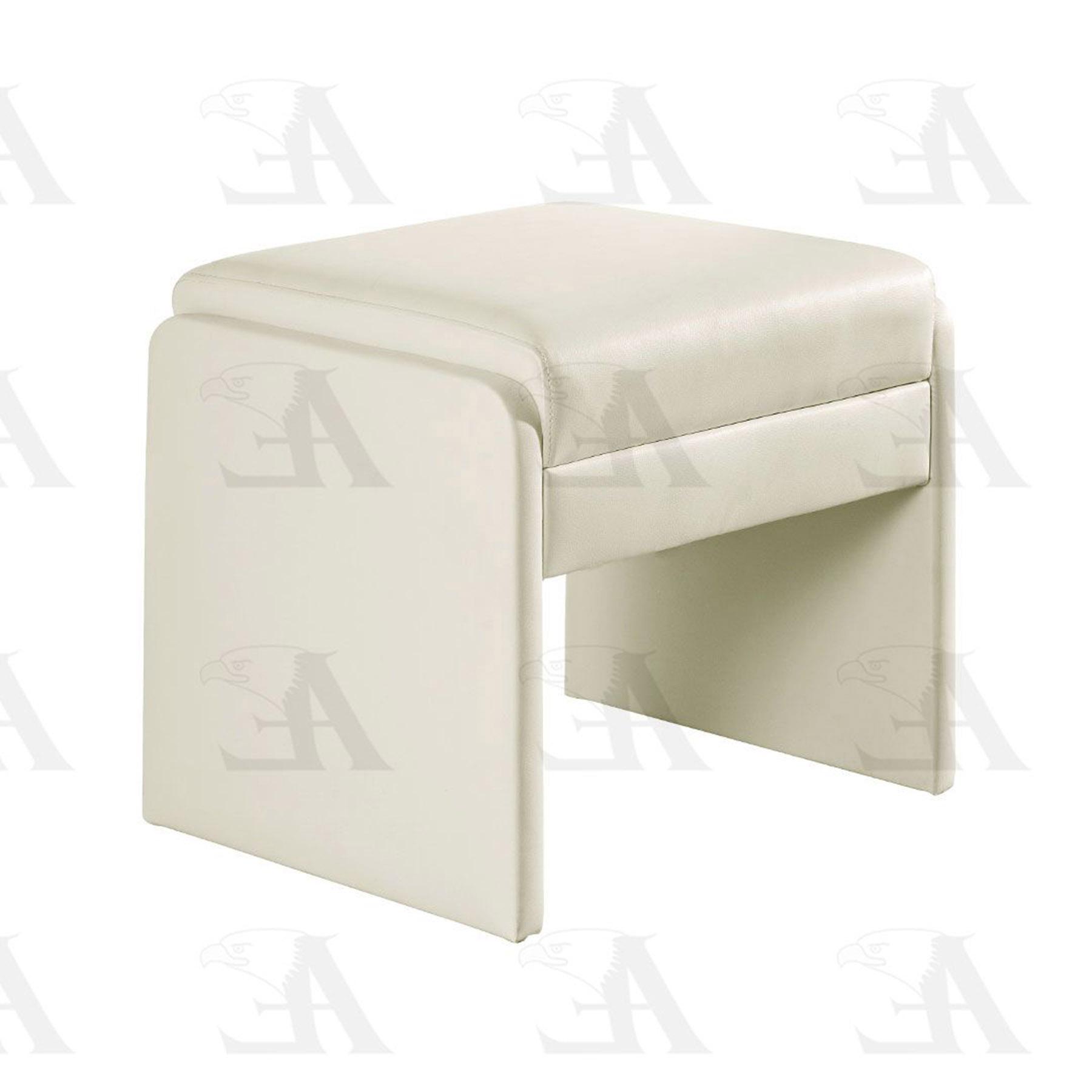 

                    
American Eagle Furniture JT002-CRM Vanity with Stool Set Cream  Purchase 
