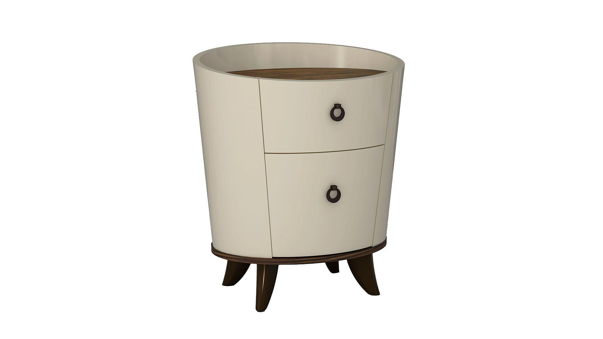 

    
Modern Design Rosewood 2 Drawer Night Stand American Eagle NS-P101
