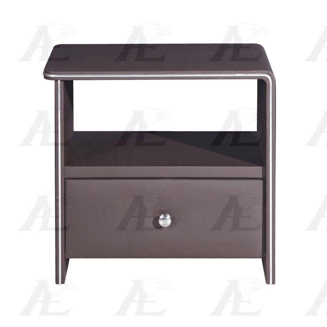 

    
American Eagle Furniture NS001-BRO Nightstand Brown NS001-BRO-Set-2
