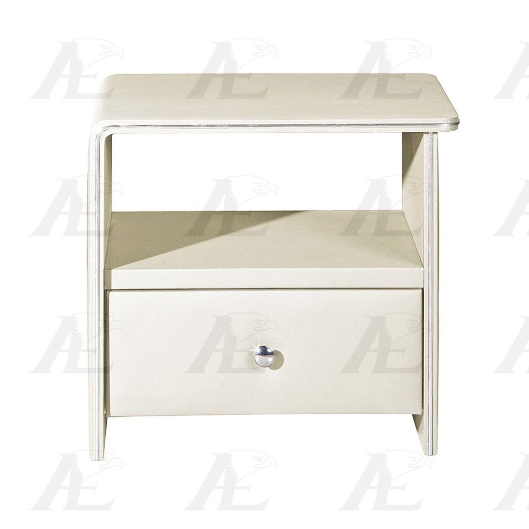 

    
American Eagle Furniture NS001-CRM Nightstand Cream NS001-CRM Set-2
